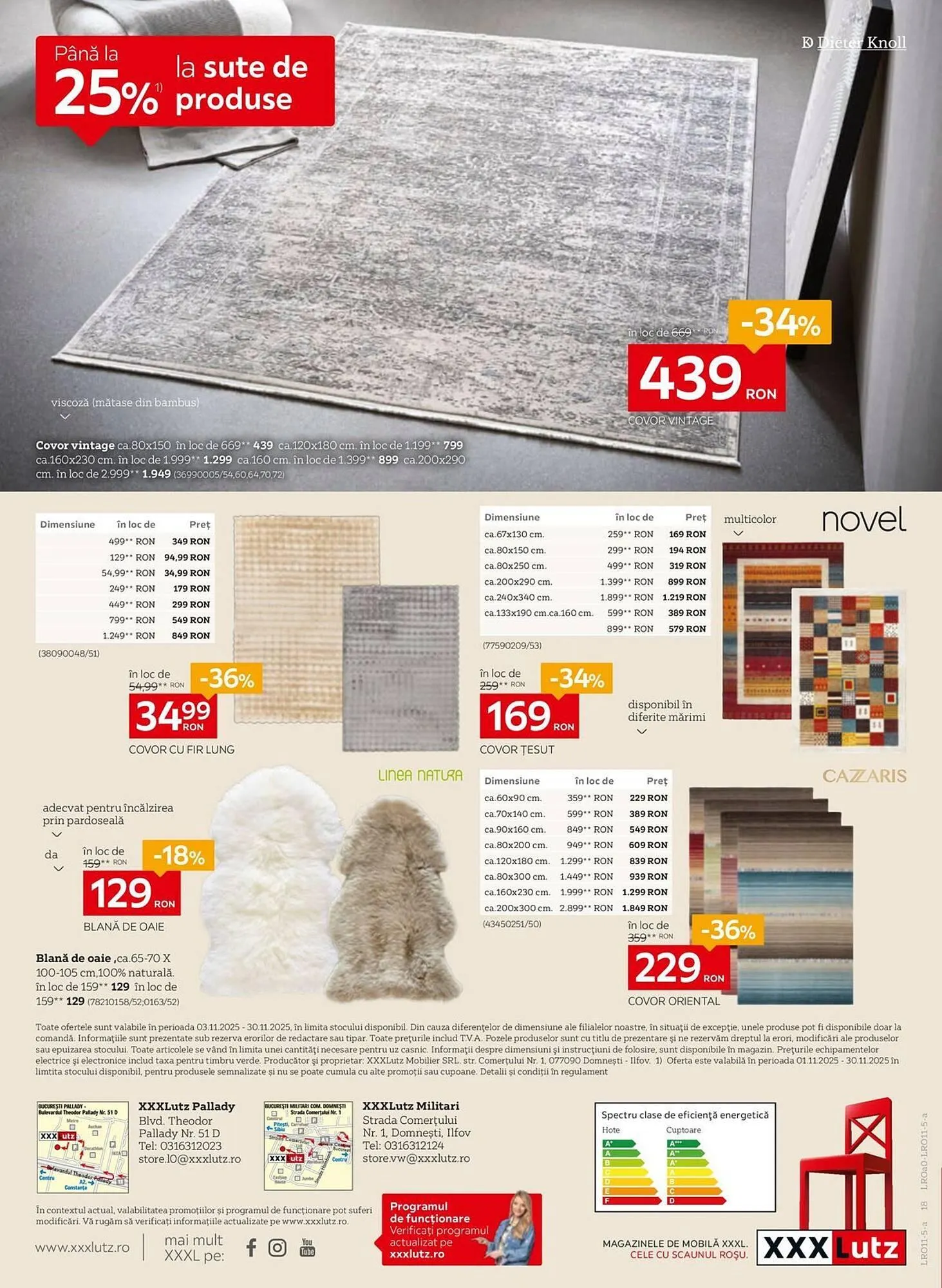 Catalog Catalog XXXLutz de la 6 noiembrie până la 30 noiembrie 2025 - Revista Pagina 18