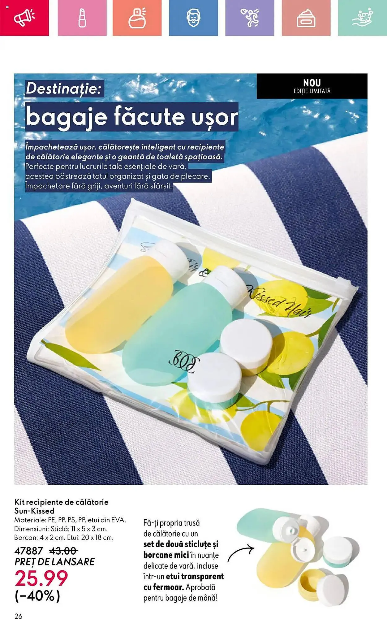 Catalog Catalog Oriflame de la 15 iunie până la 5 iulie 2025 - Revista Pagina 26