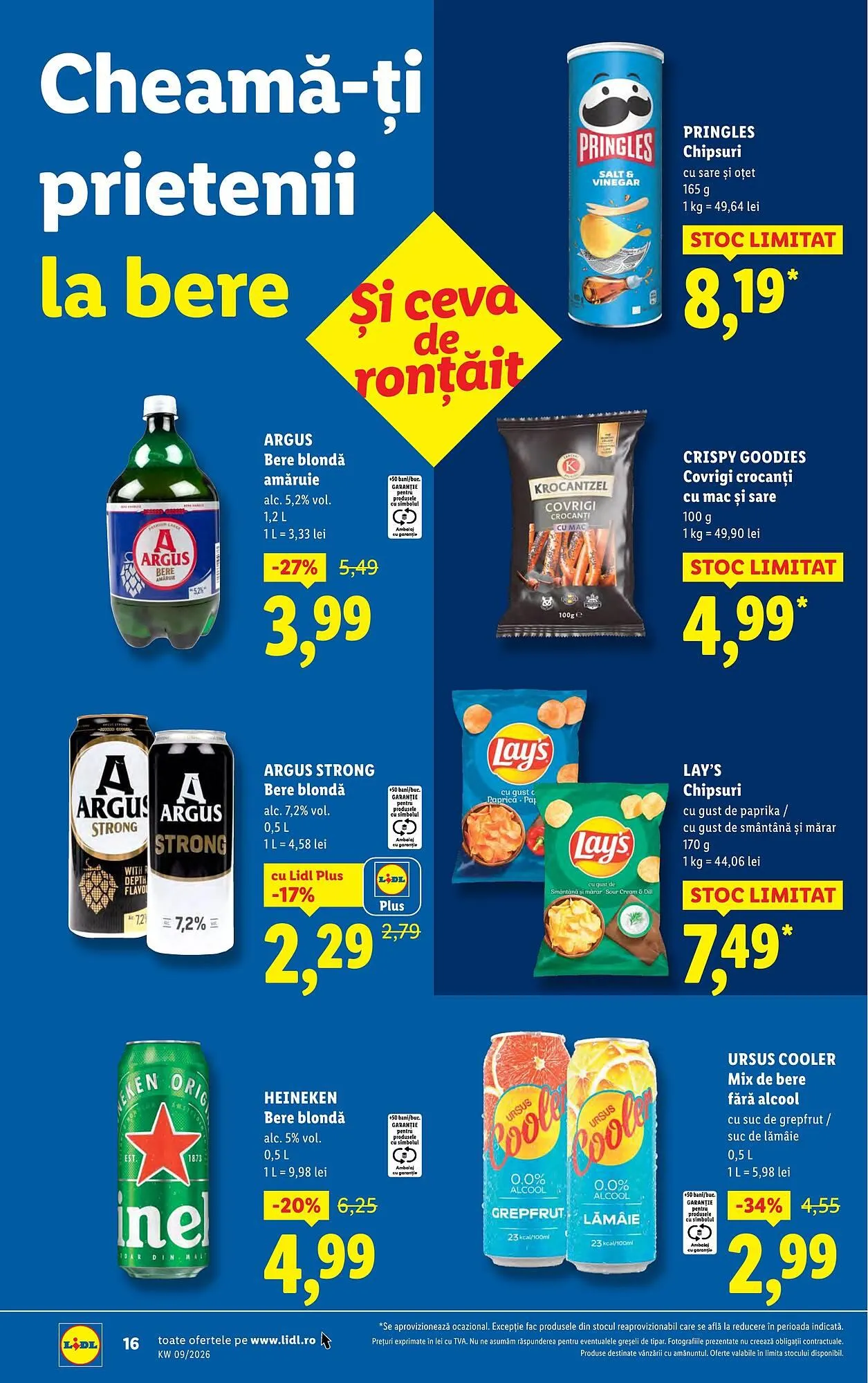 Catalog Catalog Lidl de la 23 februarie până la 1 martie 2026 - Revista Pagina 16