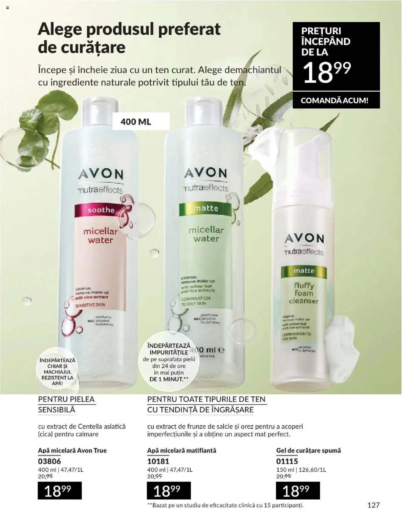 Catalog Catalog Avon de la 1 aprilie până la 30 aprilie 2025 - Revista Pagina 127