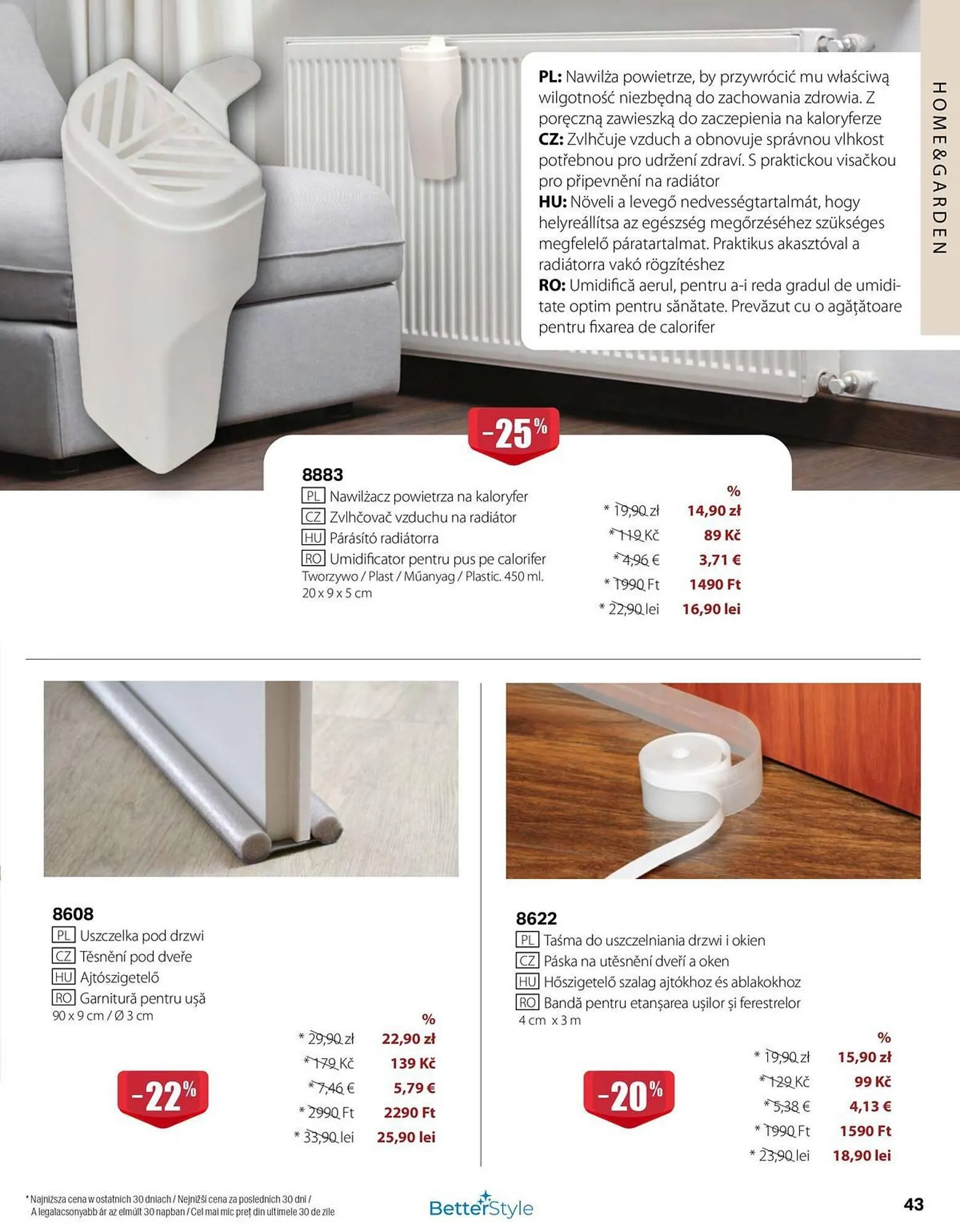 Catalog Catalog BetterStyle de la 1 octombrie până la 31 octombrie 2025 - Revista Pagina 43