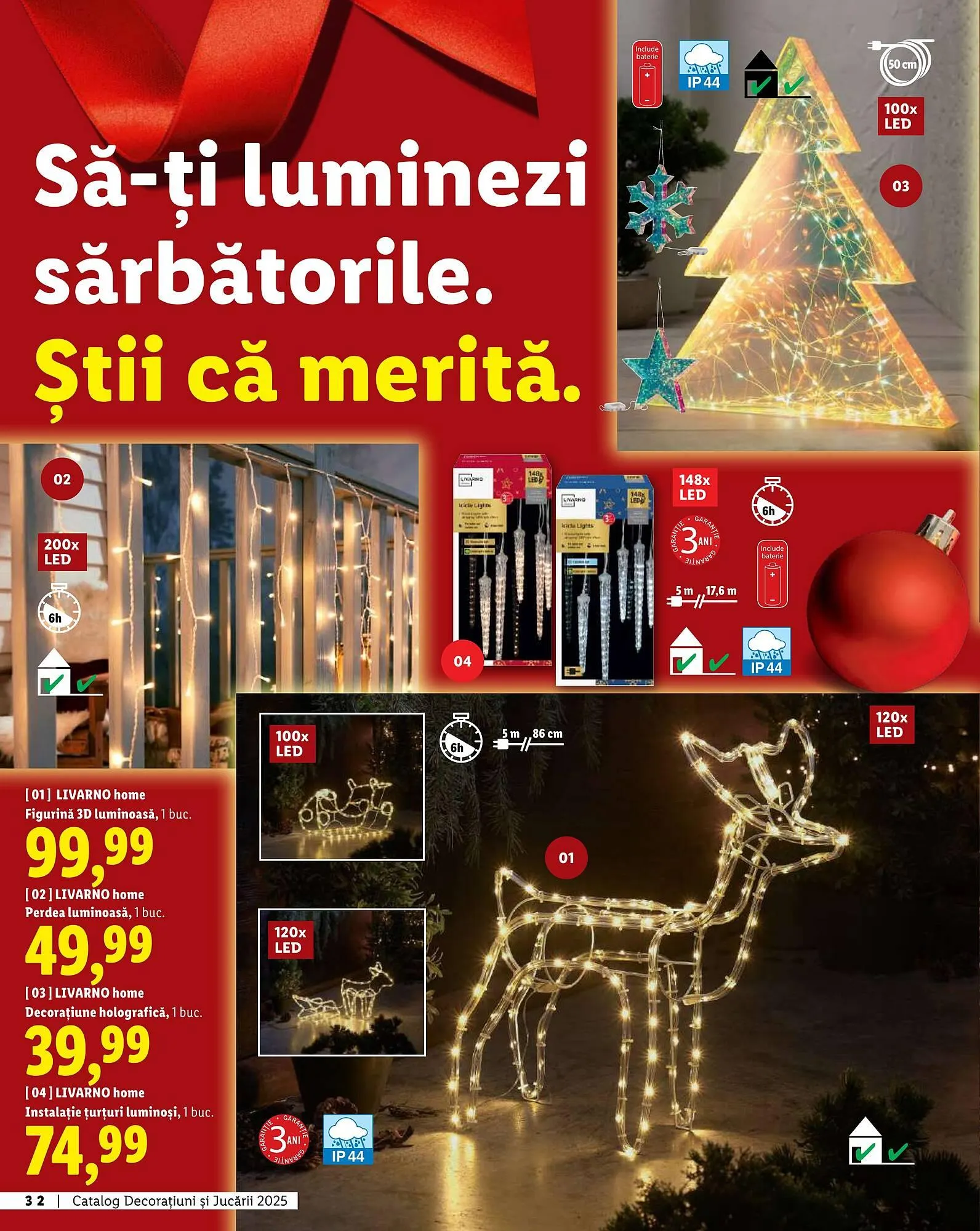 Catalog Catalog Lidl de la 6 noiembrie până la 24 decembrie 2025 - Revista Pagina 32