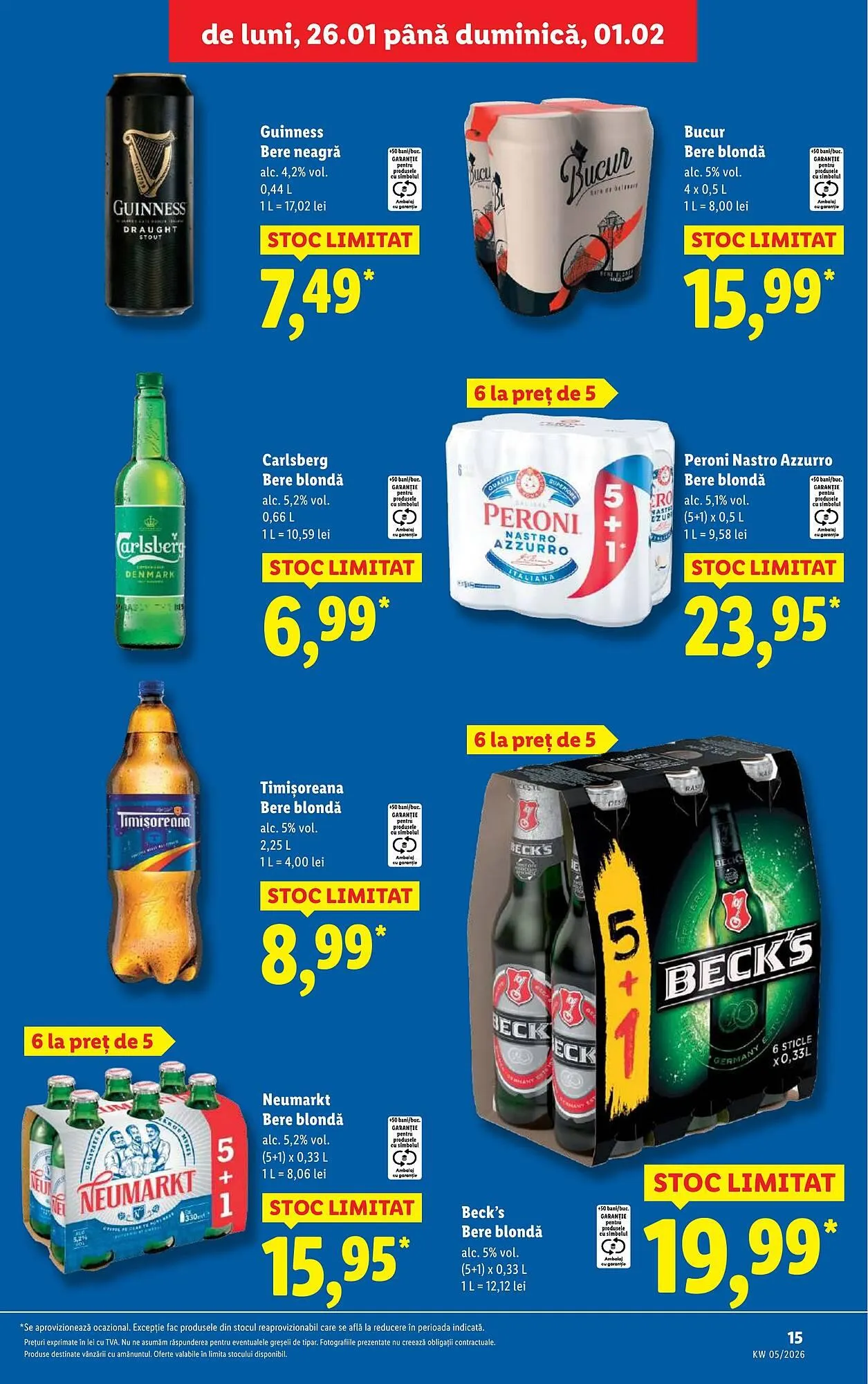 Catalog Catalog Lidl de la 26 ianuarie până la 1 februarie 2026 - Revista Pagina 15