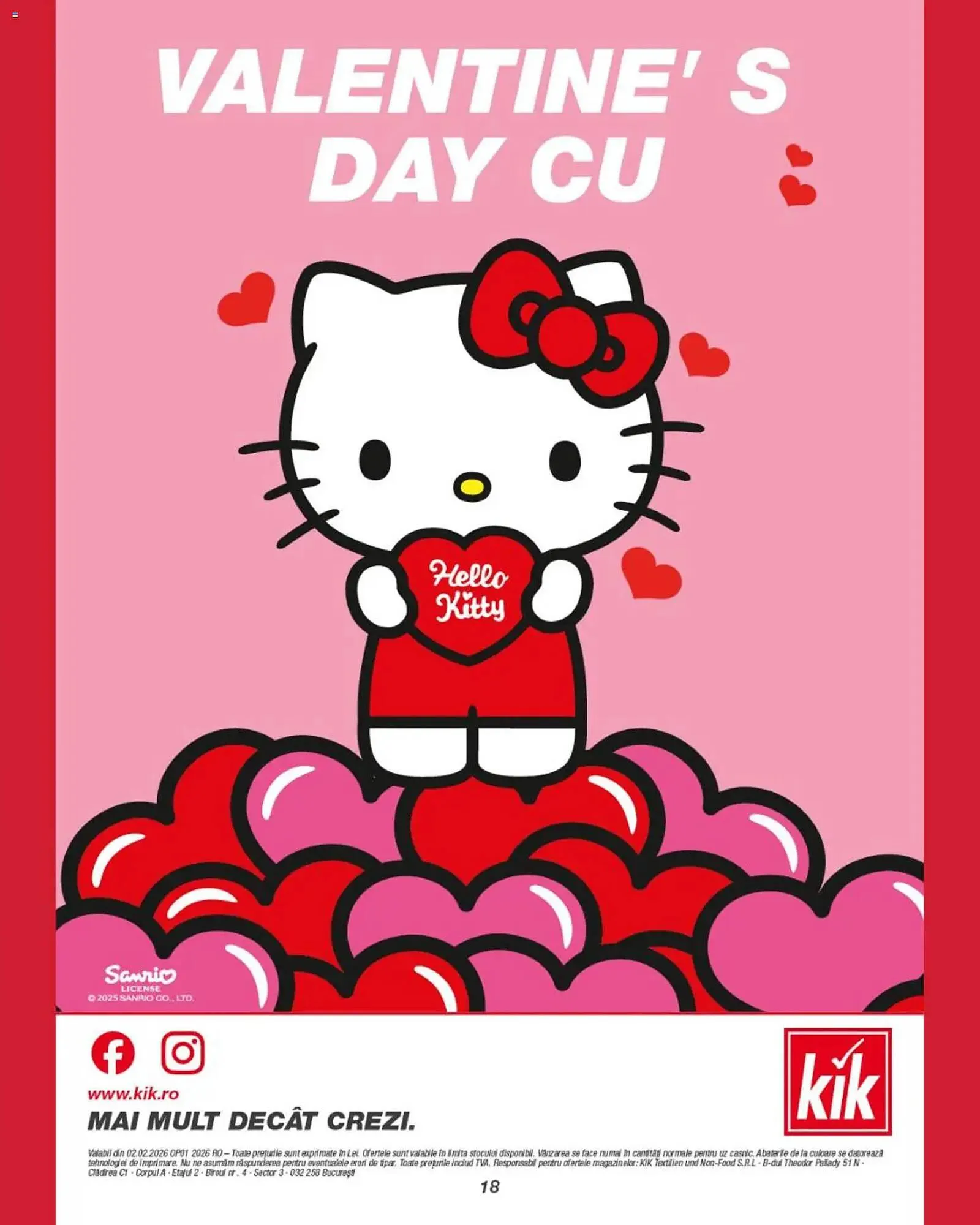 Catalog Catalog Kik de la 1 februarie până la 15 februarie 2026 - Revista Pagina 18