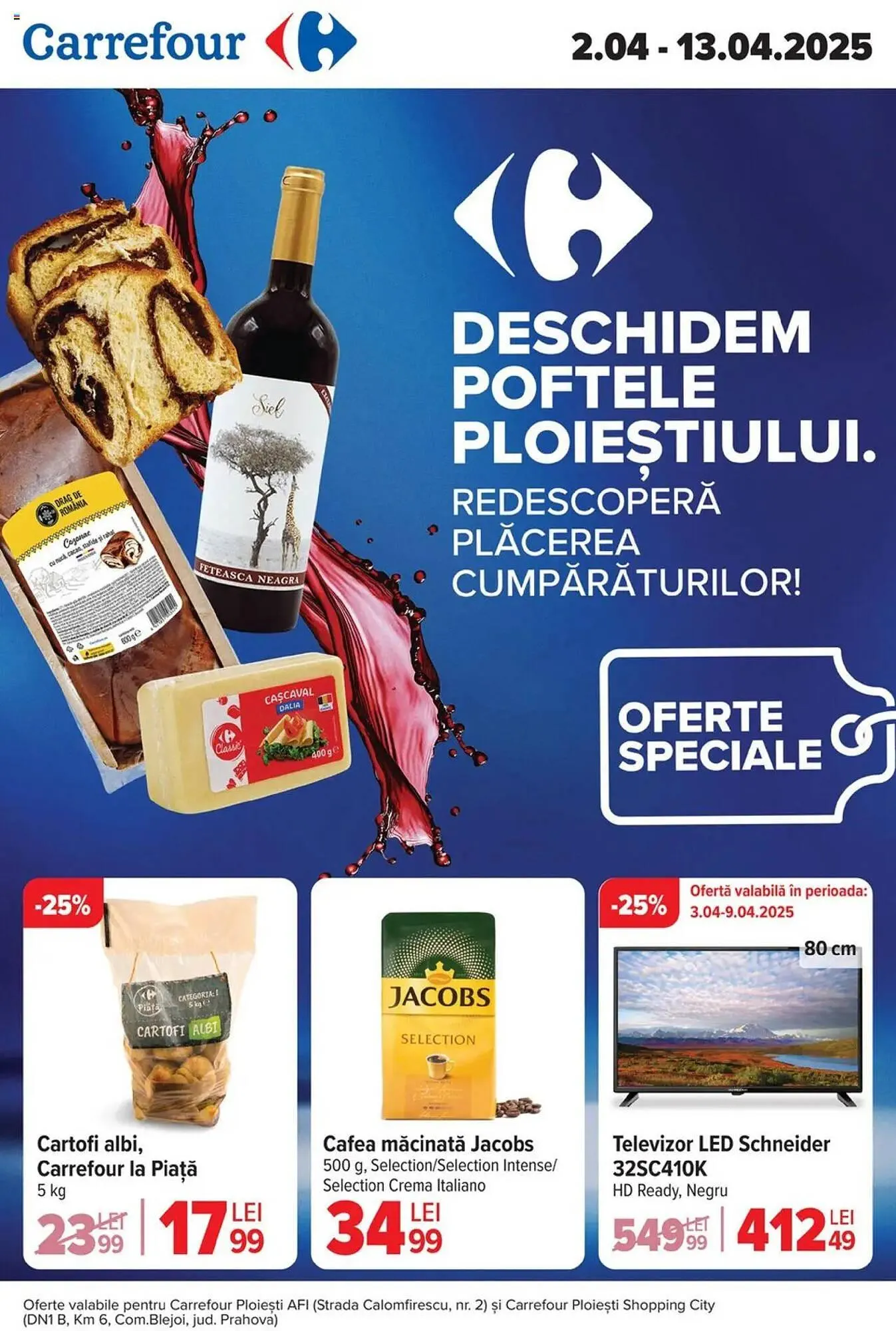 Catalog Catalog Carrefour de la 2 aprilie până la 13 aprilie 2025 - Revista Pagina 1