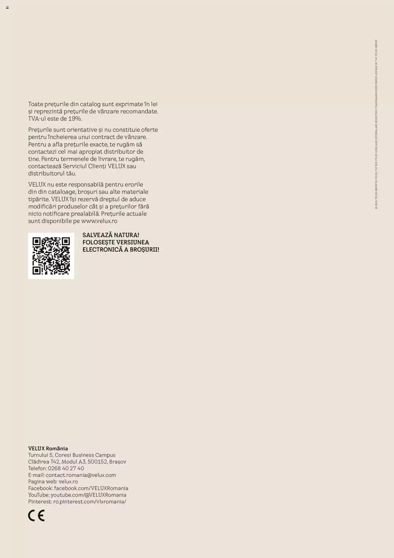 Catalog Velux catalog - Rulouri şi rolete de la 19 martie până la 31 decembrie 2024 - Revista Pagina 54