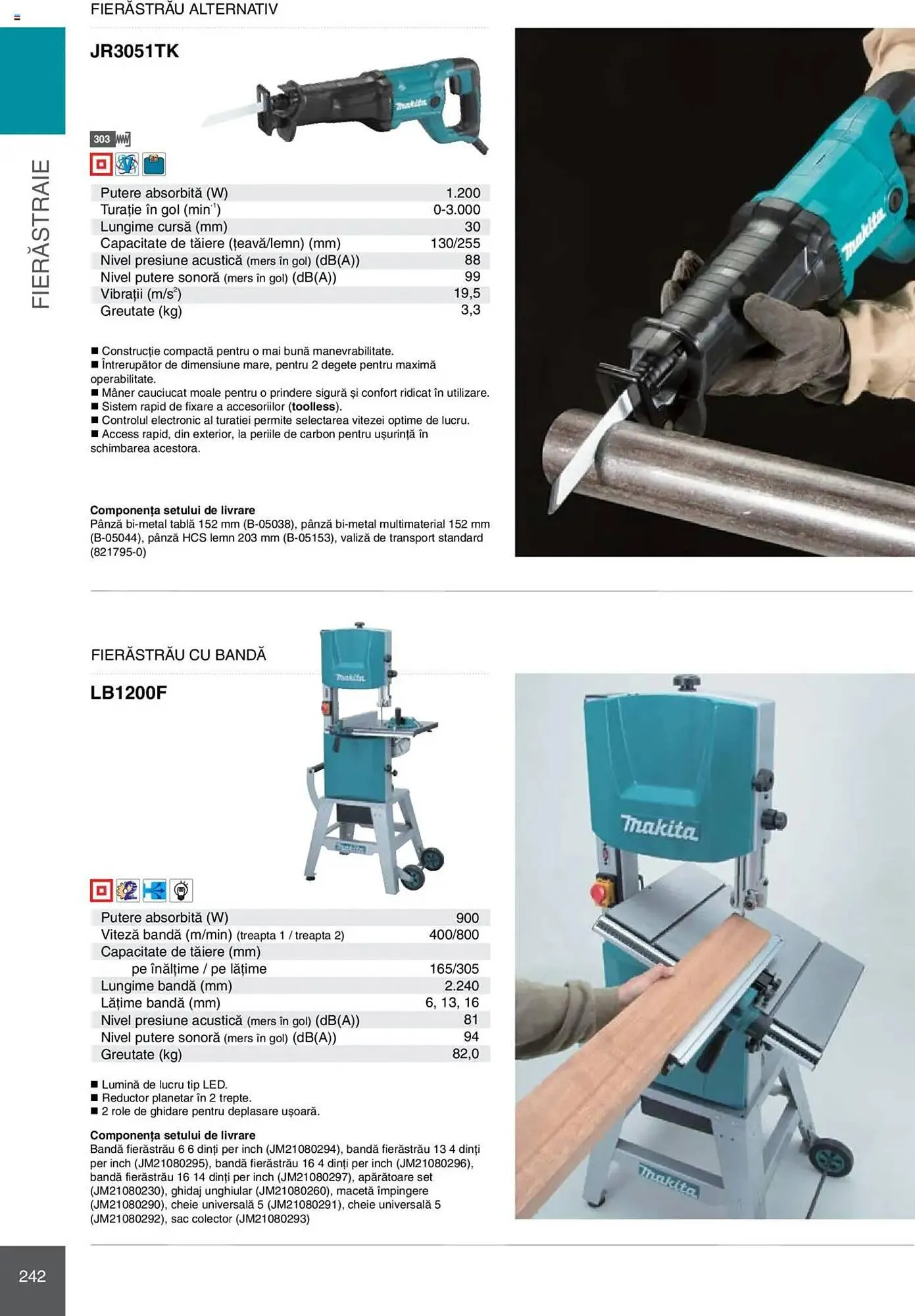 Catalog Catalog Makita de la 8 ianuarie până la 31 decembrie 2025 - Revista Pagina 242