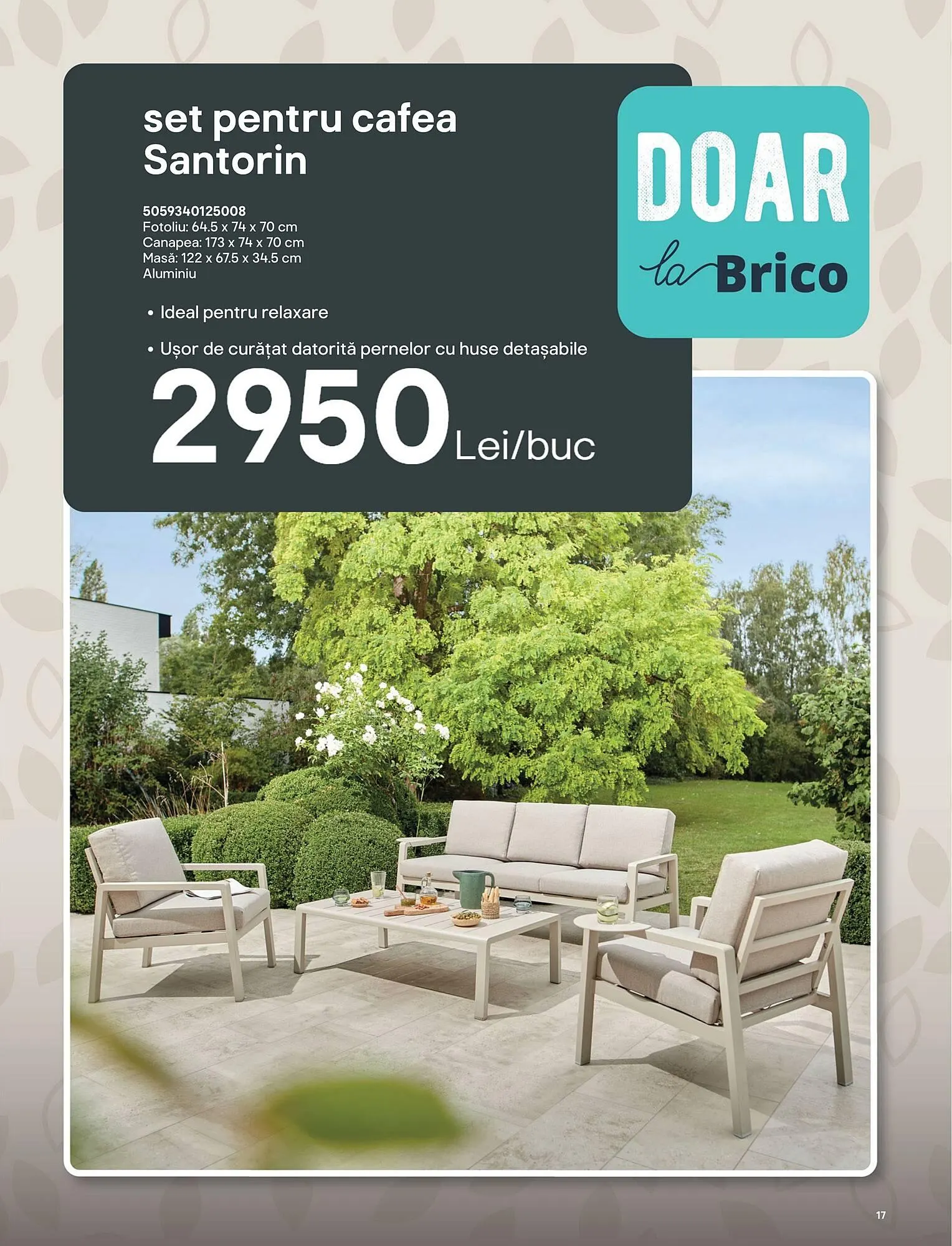 Catalog Catalog Brico Depôt de la 9 mai până la 22 aprilie 2025 - Revista Pagina 17