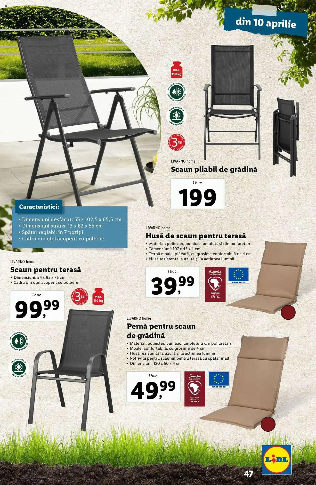 Catalog Catalog Lidl de la 24 februarie până la 13 aprilie 2025 - Revista Pagina 47