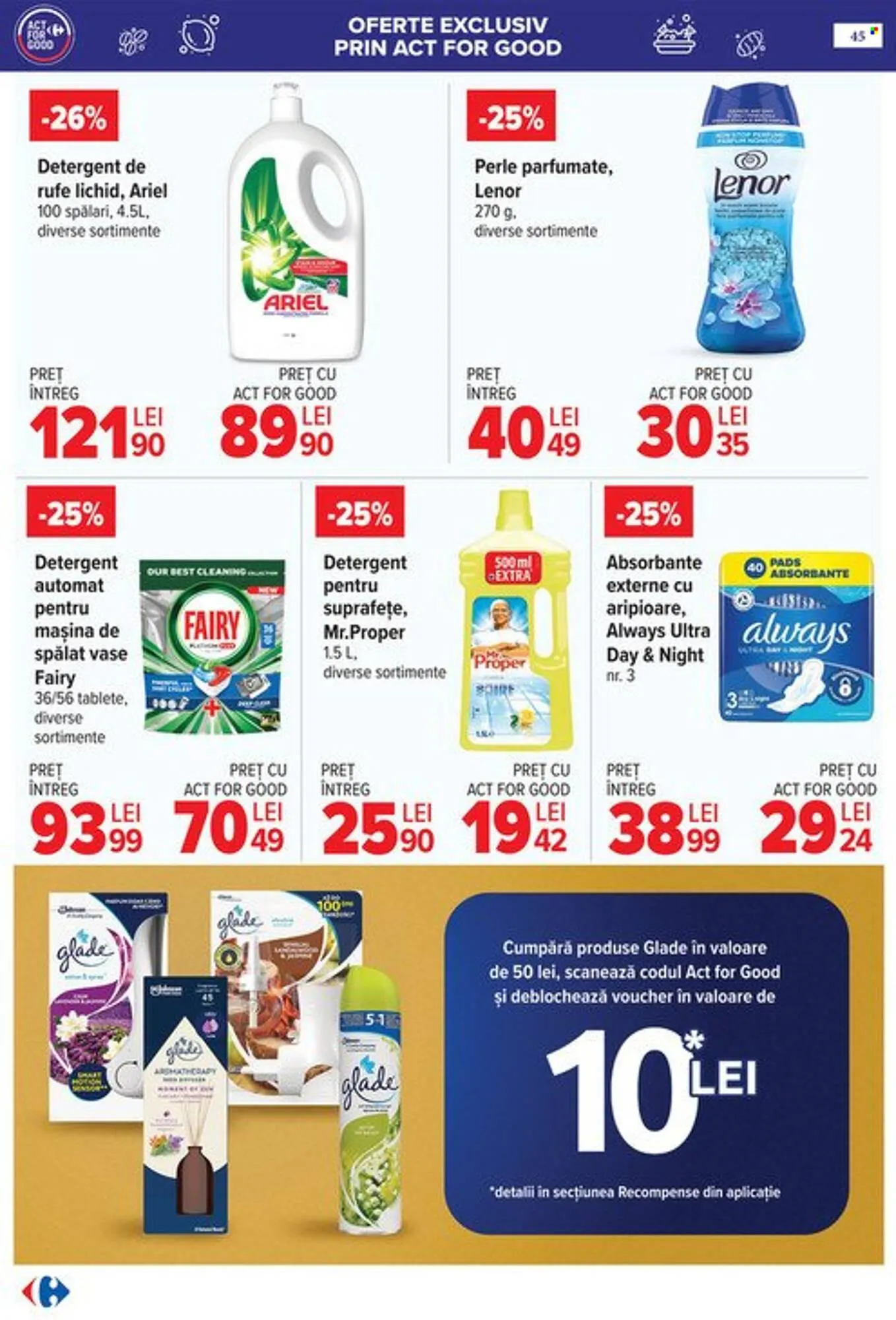 Catalog Catalog Carrefour de la 29 aprilie până la 5 mai 2026 - Revista Pagina 46