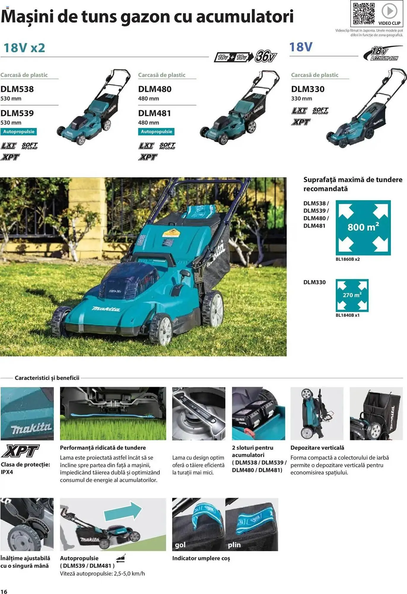 Catalog Catalog Makita de la 8 ianuarie până la 31 decembrie 2025 - Revista Pagina 16