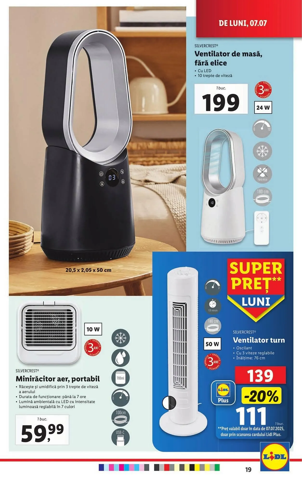 Catalog Catalog Lidl de la 7 iulie până la 13 iulie 2025 - Revista Pagina 19