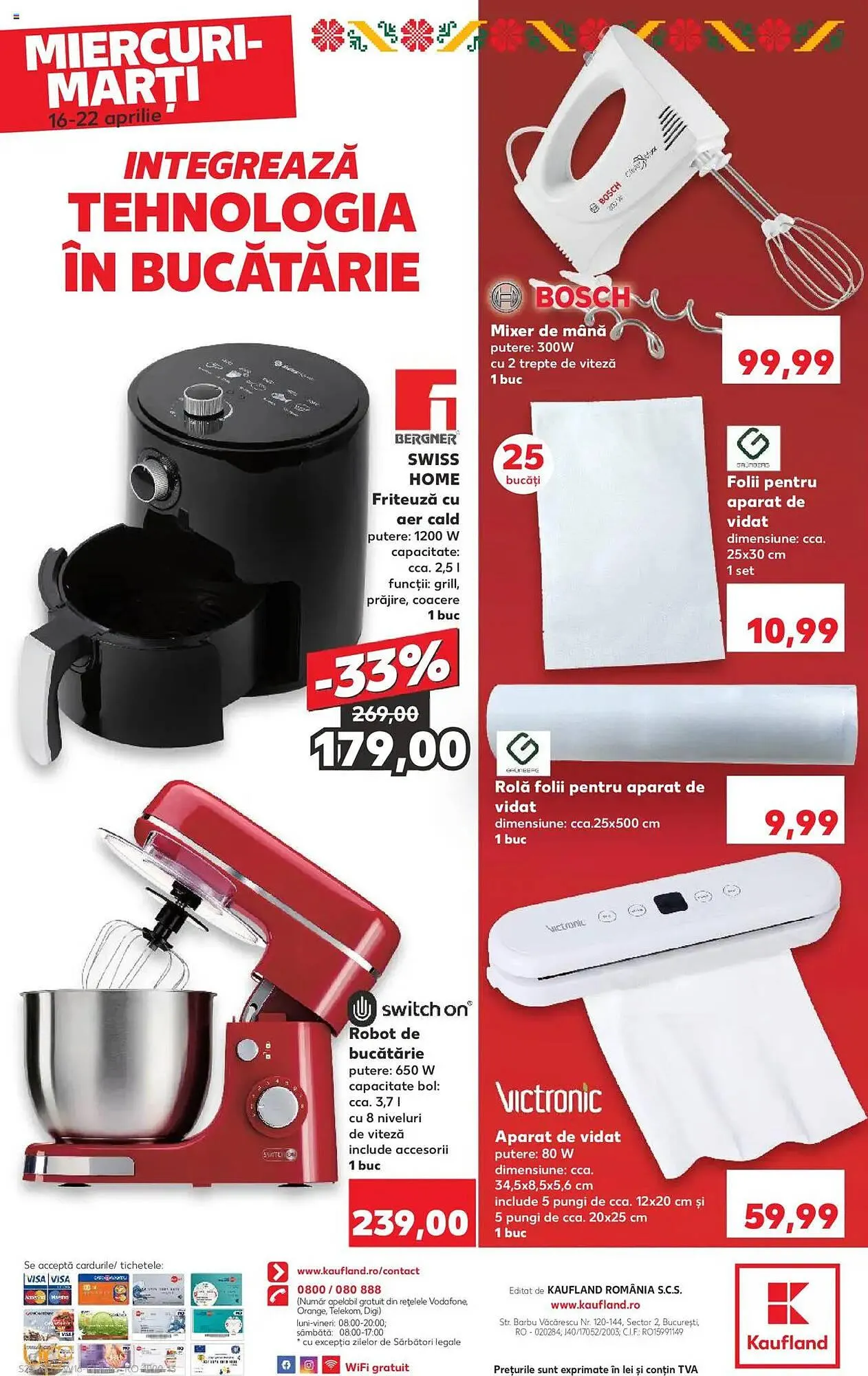 Catalog Catalog Kaufland de la 16 aprilie până la 22 aprilie 2025 - Revista Pagina 22