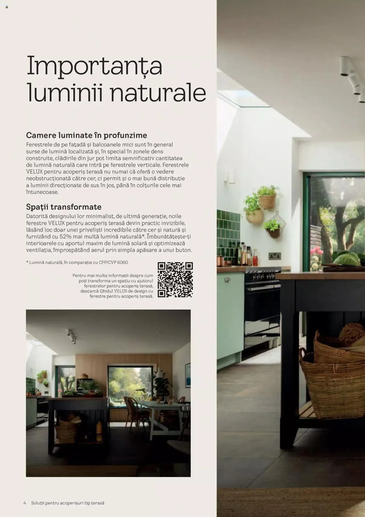 Catalog Velux catalog - Noua Generație De Ferestre Velux Pentru Acoperiș Terasă de la 1 septembrie până la 31 decembrie 2023 - Revista Pagina 4