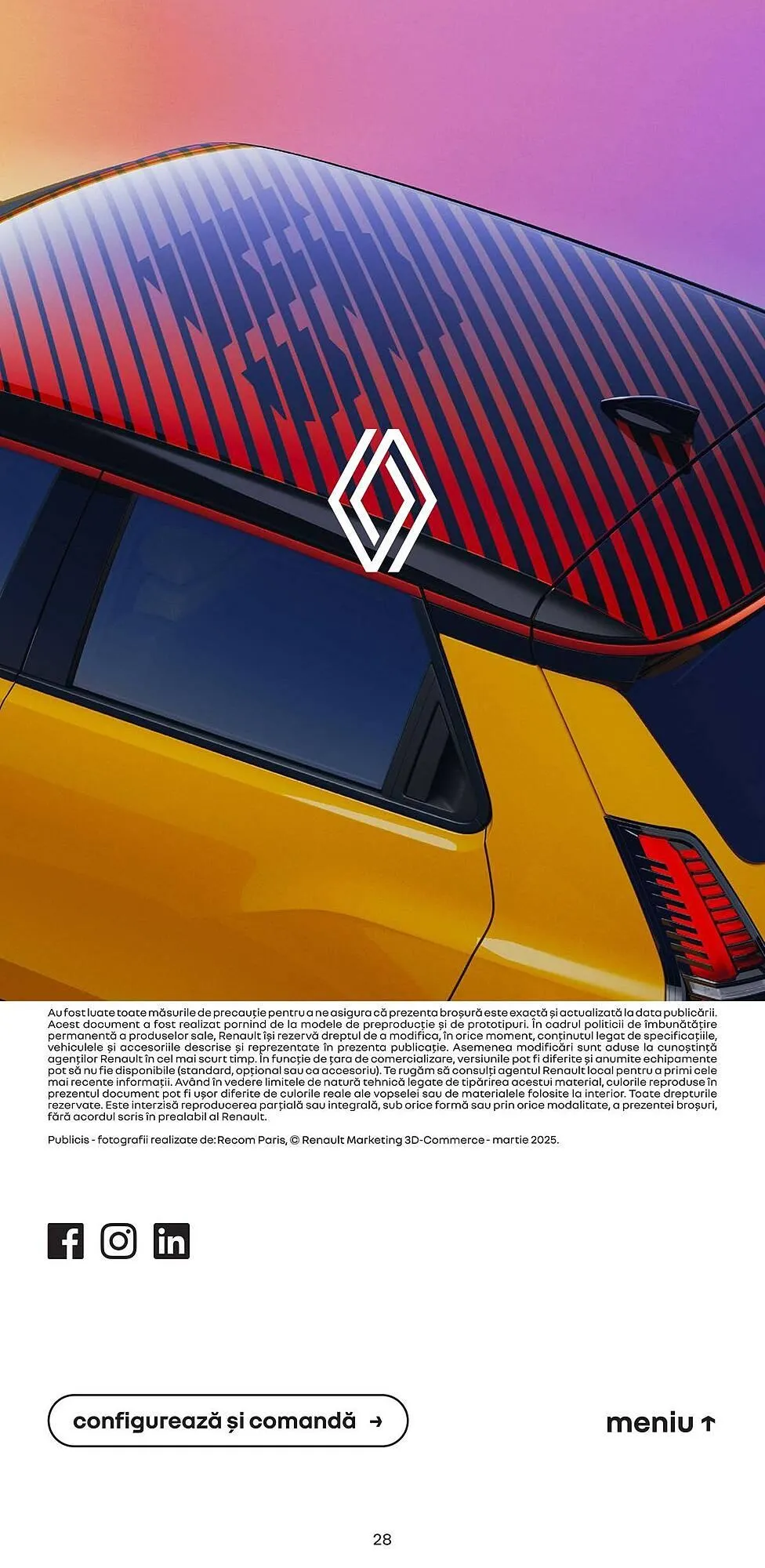 Catalog Catalog Renault de la 15 aprilie până la 15 ianuarie 2026 - Revista Pagina 28