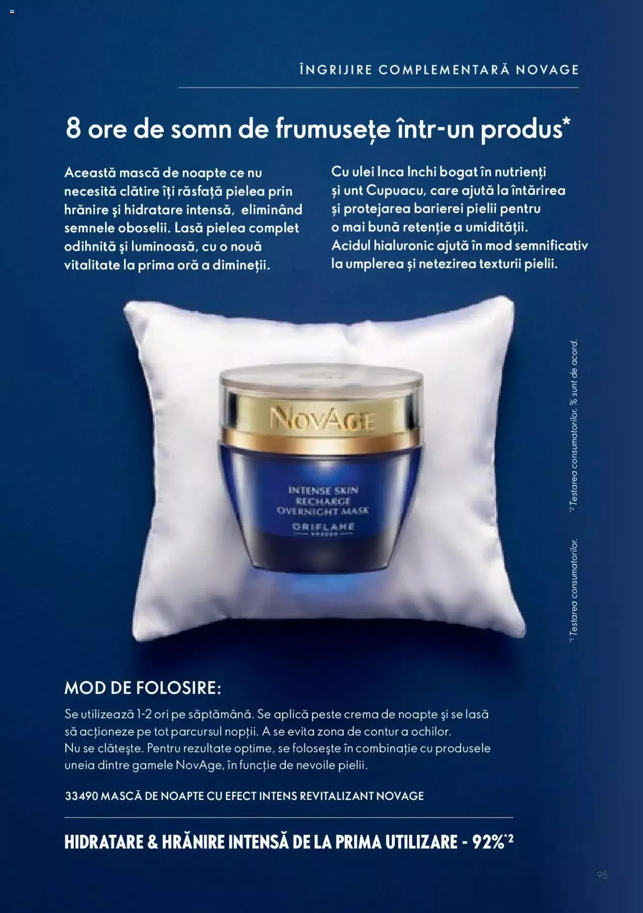 Catalog Oriflame catalog - Ghidul NOVAGE+ de la 1 martie până la 31 decembrie 2023 - Revista Pagina 95