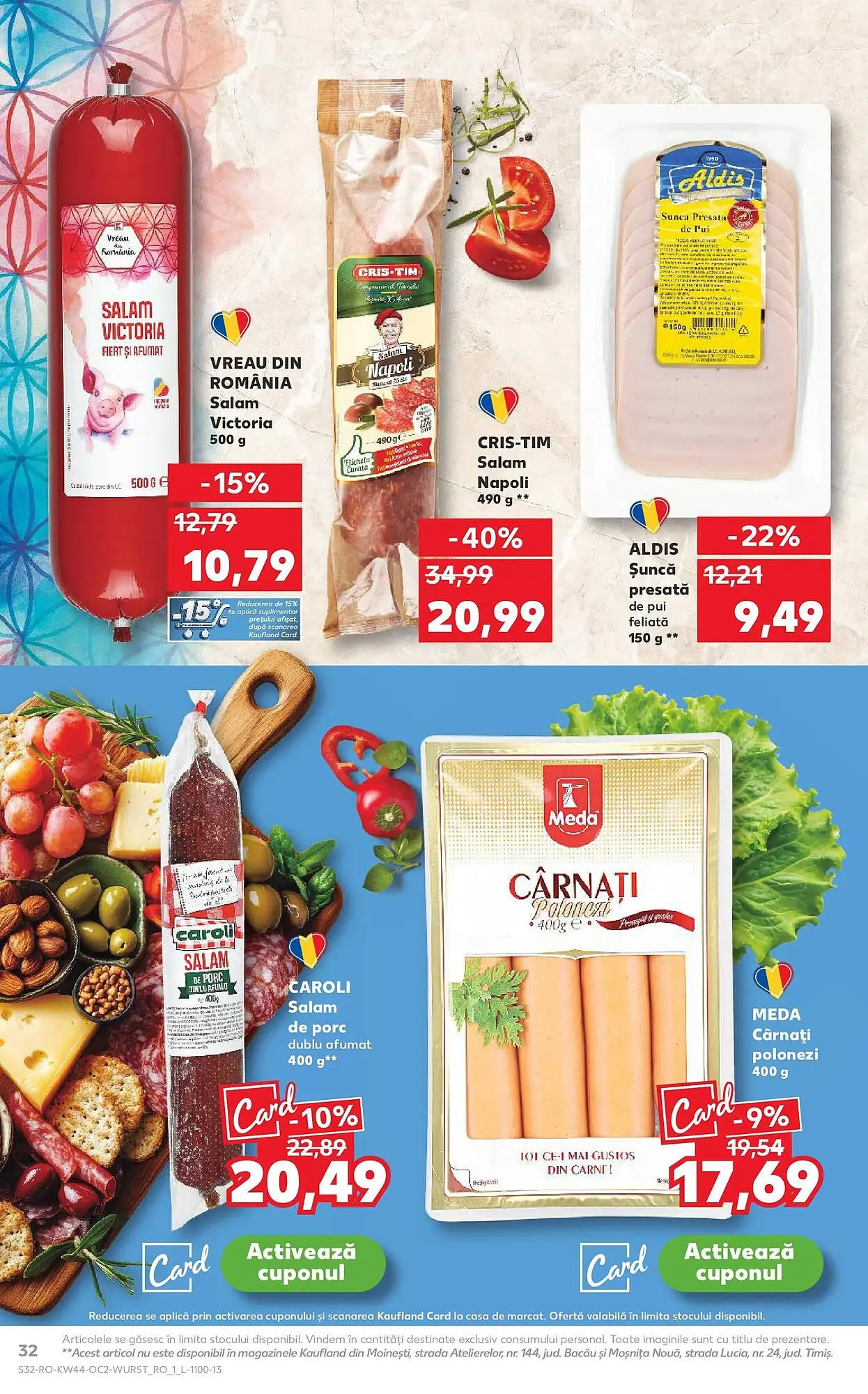 Catalog Catalog Kaufland de la 29 octombrie până la 4 noiembrie 2025 - Revista Pagina 32