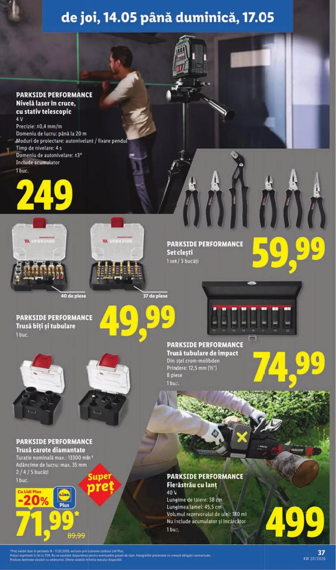 Catalog Catalog Lidl de la 11 mai până la 17 mai 2026 - Revista Pagina 37