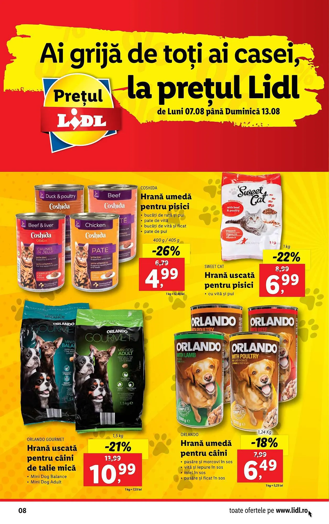 Catalog Lidl catalog de la 7 august până la 13 august 2023 - Revista Pagina 8