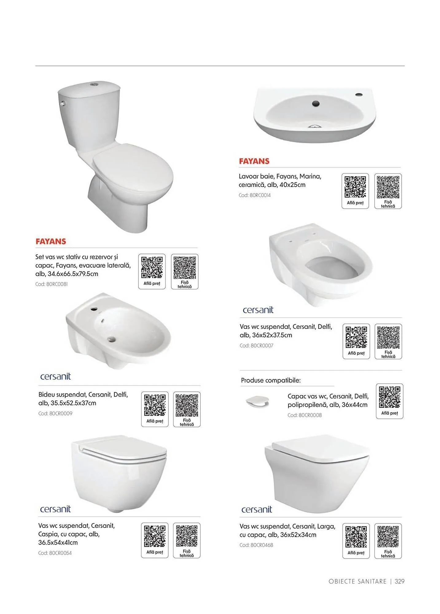 Catalog Catalog Romstal de la 1 aprilie până la 31 decembrie 2026 - Revista Pagina 329