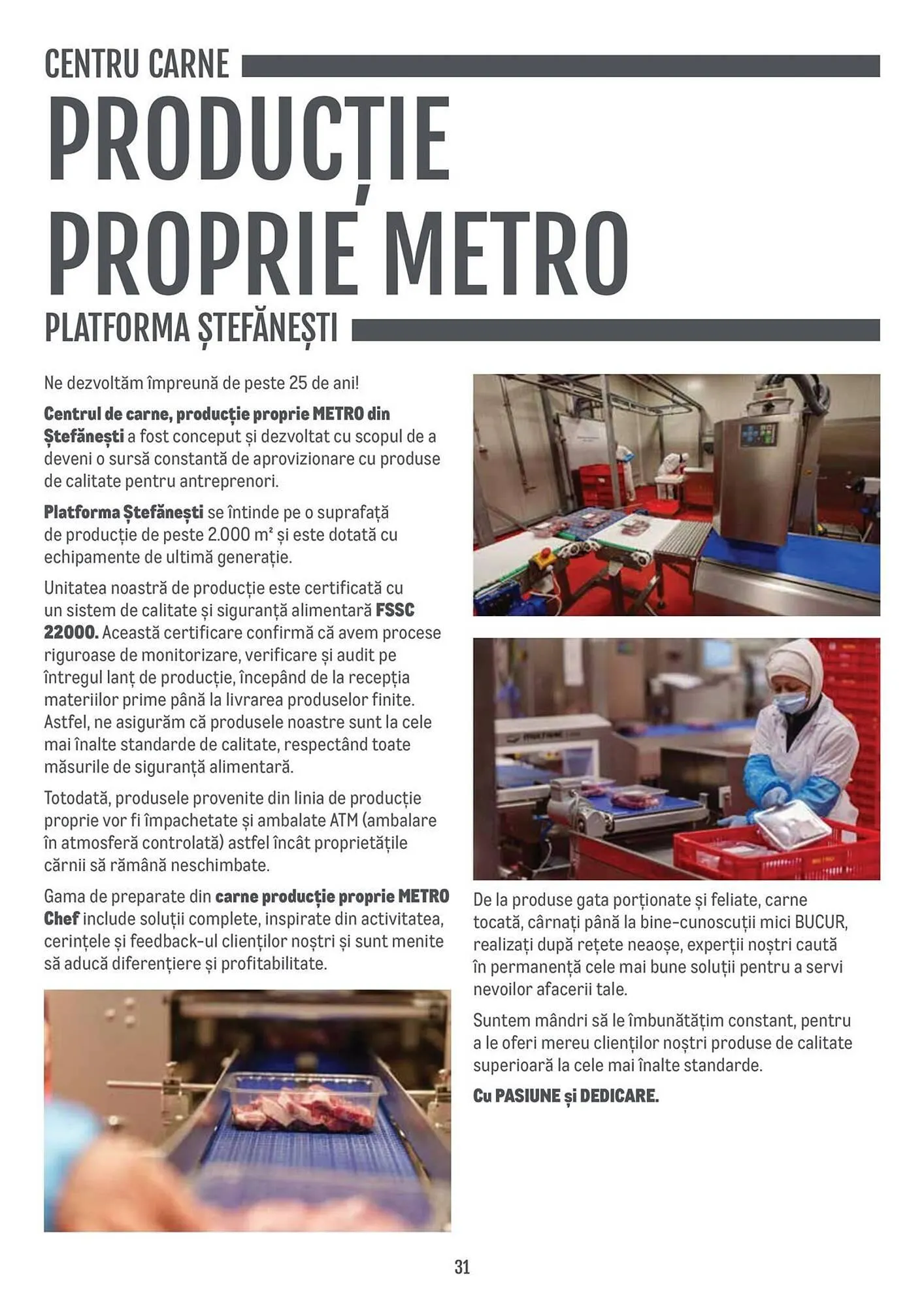 Catalog Catalog Metro de la 14 noiembrie până la 31 decembrie 2025 - Revista Pagina 31