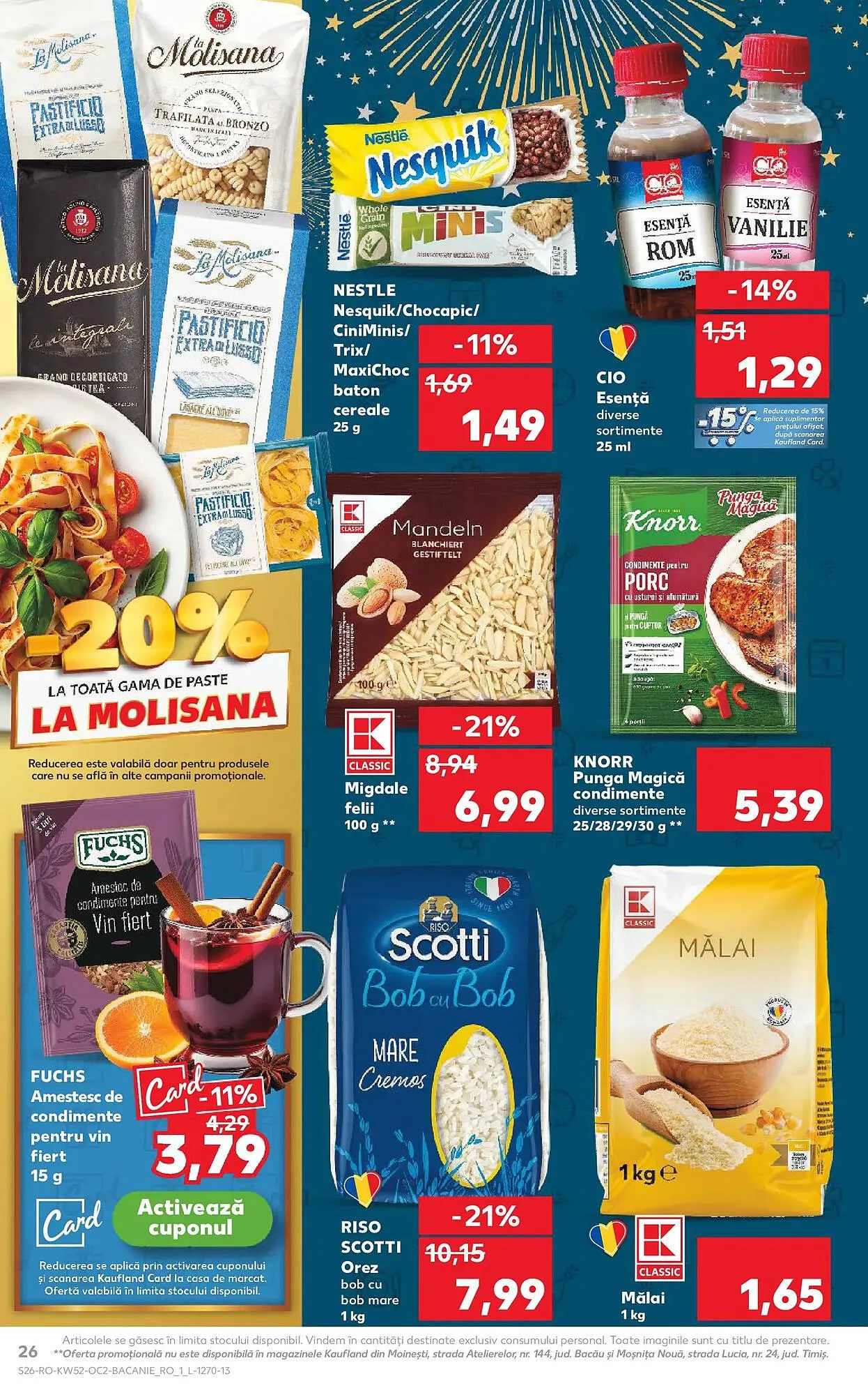 Catalog Catalog Kaufland de la 24 decembrie până la 30 decembrie 2025 - Revista Pagina 26