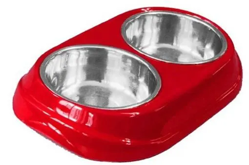 Castron Melamina/Inox Red 2×150 ml 8042