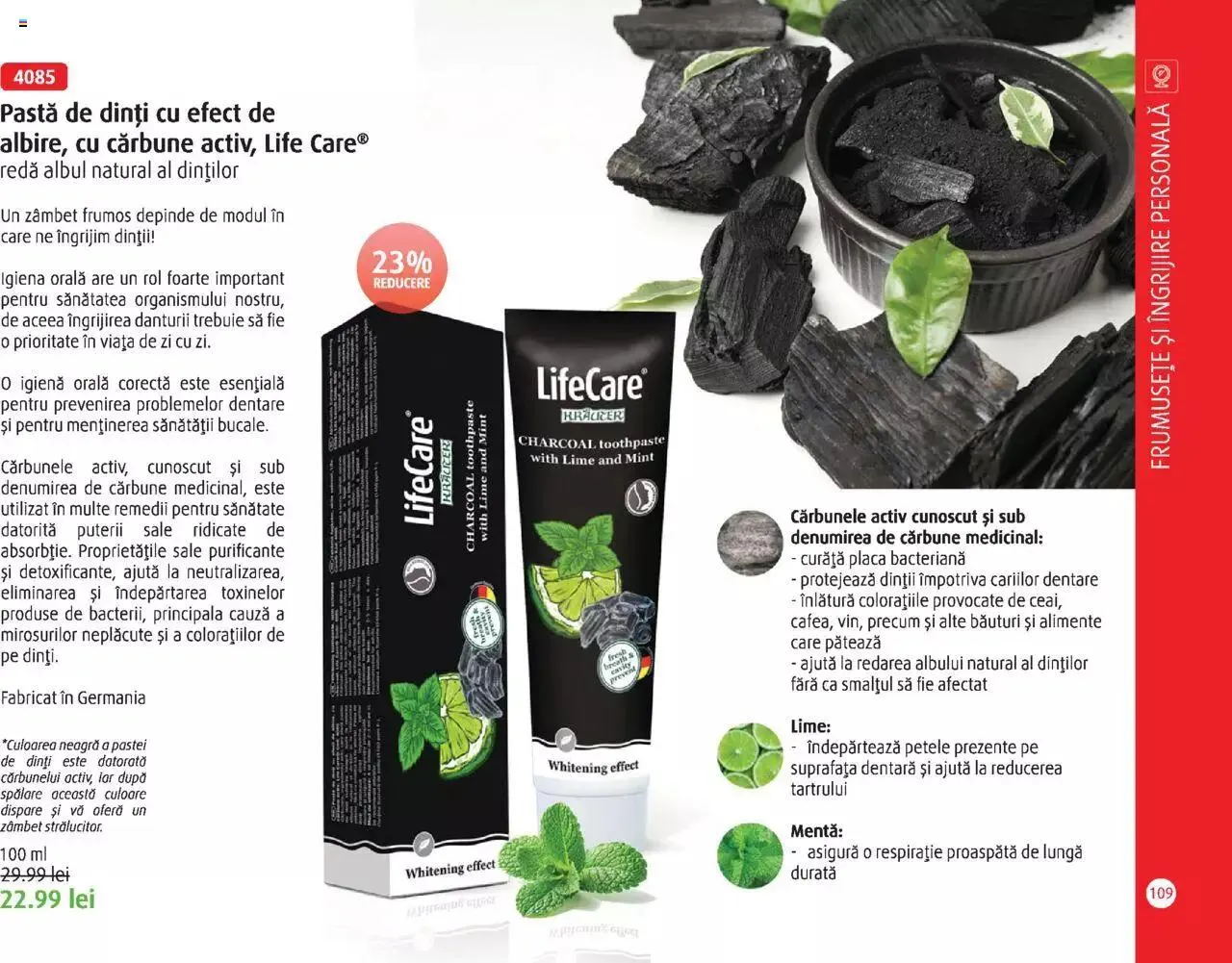 Catalog Catalog Life Care primavara-vara 2023 de la 1 martie până la 31 decembrie 2023 - Revista Pagina 111