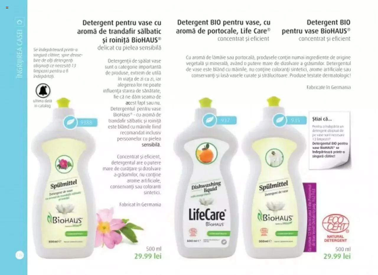 Catalog Catalog Life Care de la 1 septembrie până la 31 decembrie 2023 - Revista Pagina 128