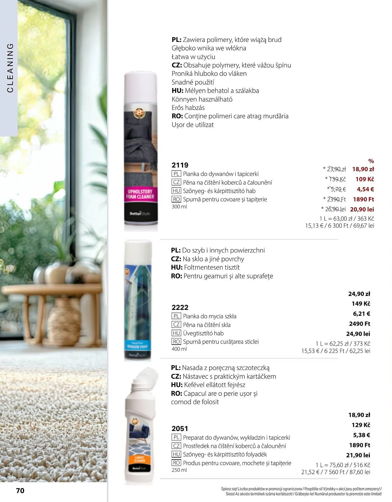 Catalog Catalog BetterStyle de la 1 mai până la 31 mai 2025 - Revista Pagina 70