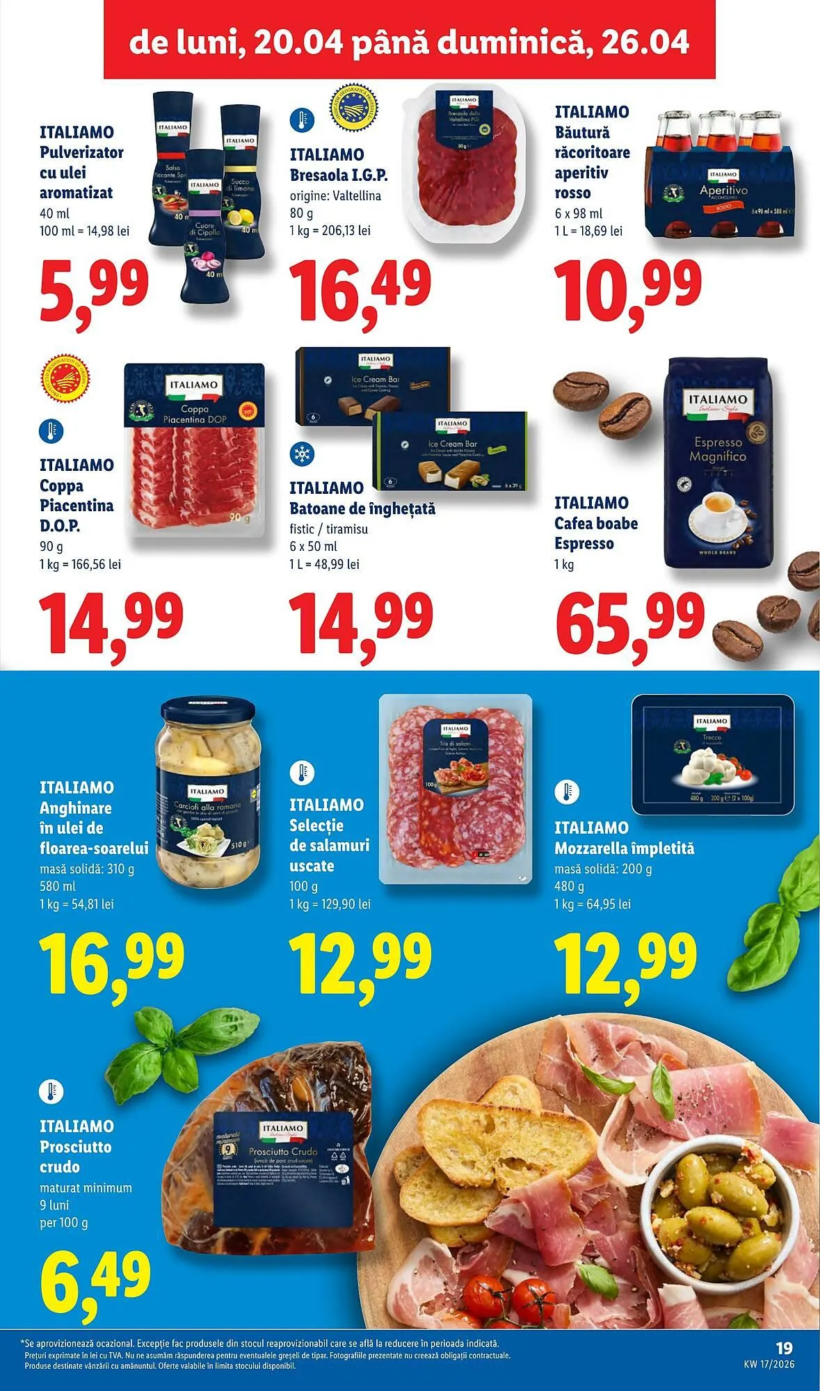 Catalog Catalog Lidl de la 20 aprilie până la 26 aprilie 2026 - Revista Pagina 19