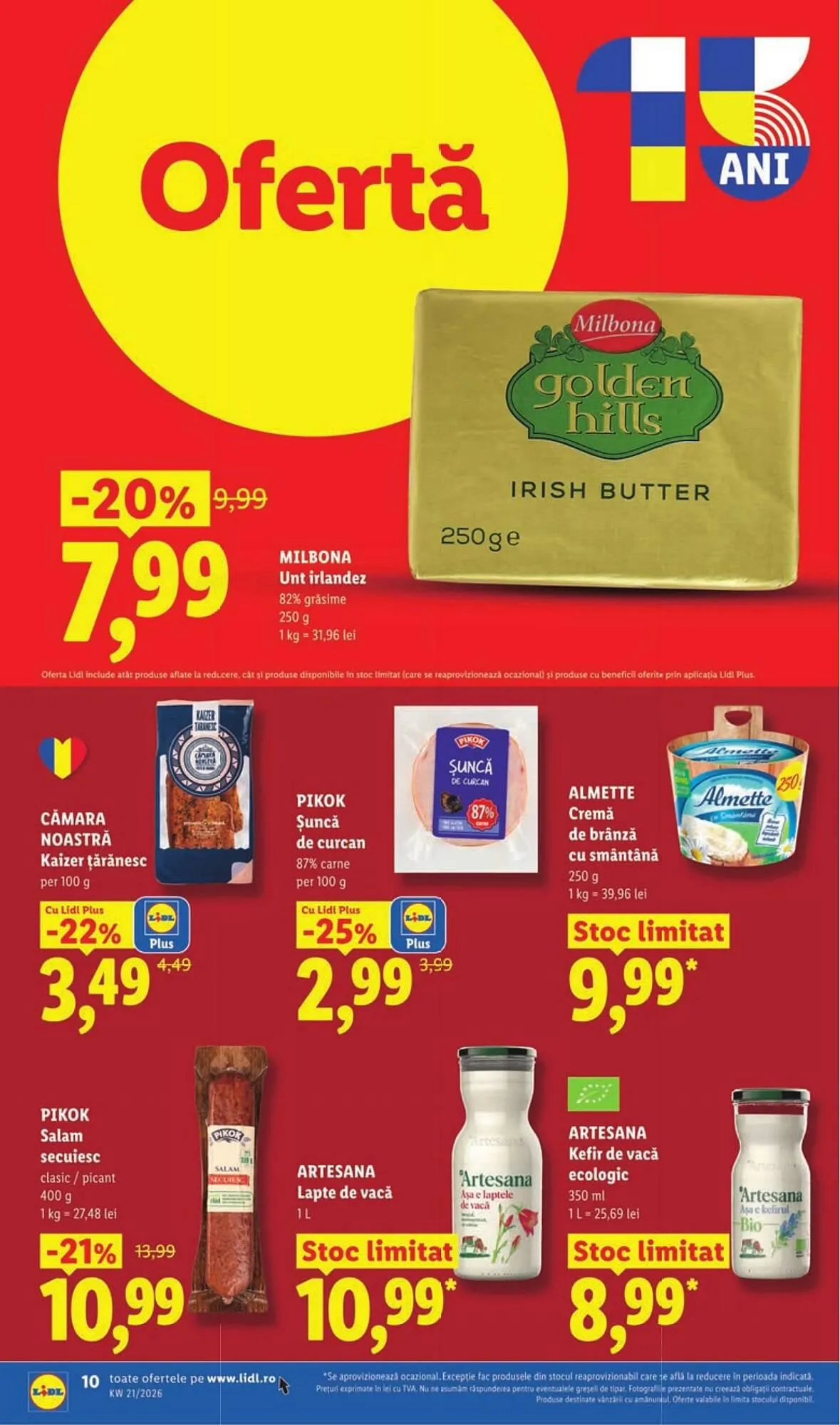 Catalog Catalog Lidl de la 18 mai până la 24 mai 2026 - Revista Pagina 10