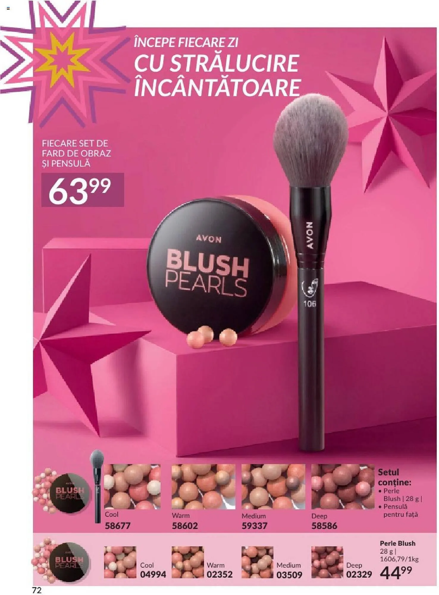 Catalog Avon catalog de la 1 octombrie până la 31 octombrie 2023 - Revista Pagina 74