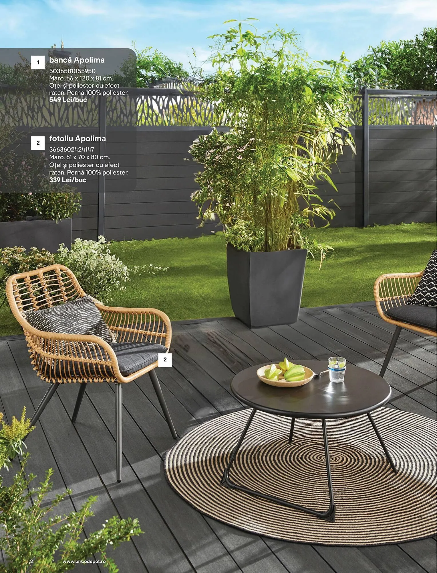 Catalog Catalog Brico Depôt de la 9 mai până la 22 aprilie 2025 - Revista Pagina 8