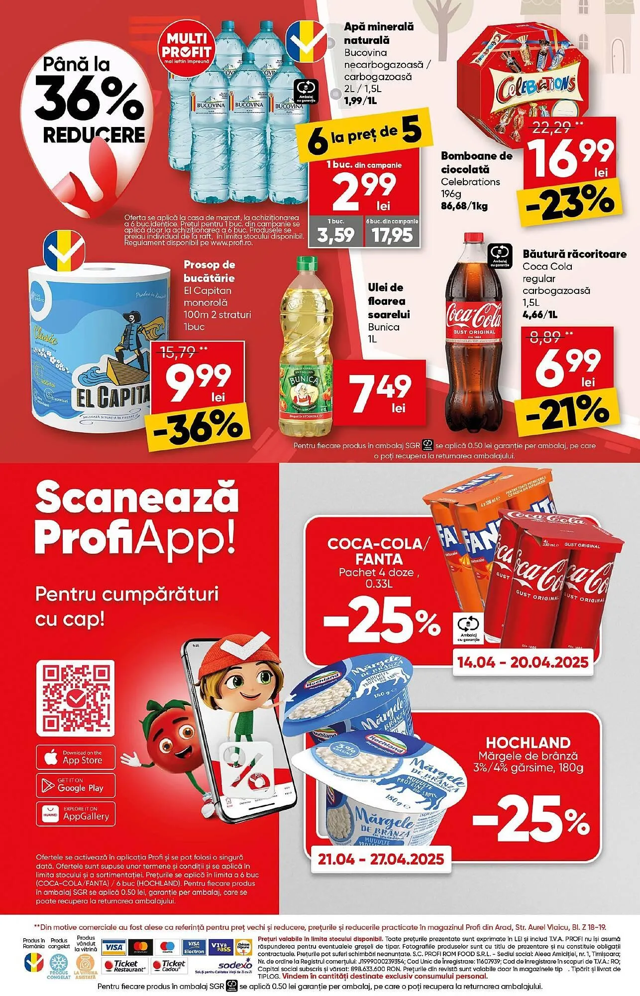 Catalog Catalog PROFI de la 16 aprilie până la 29 aprilie 2025 - Revista Pagina 16