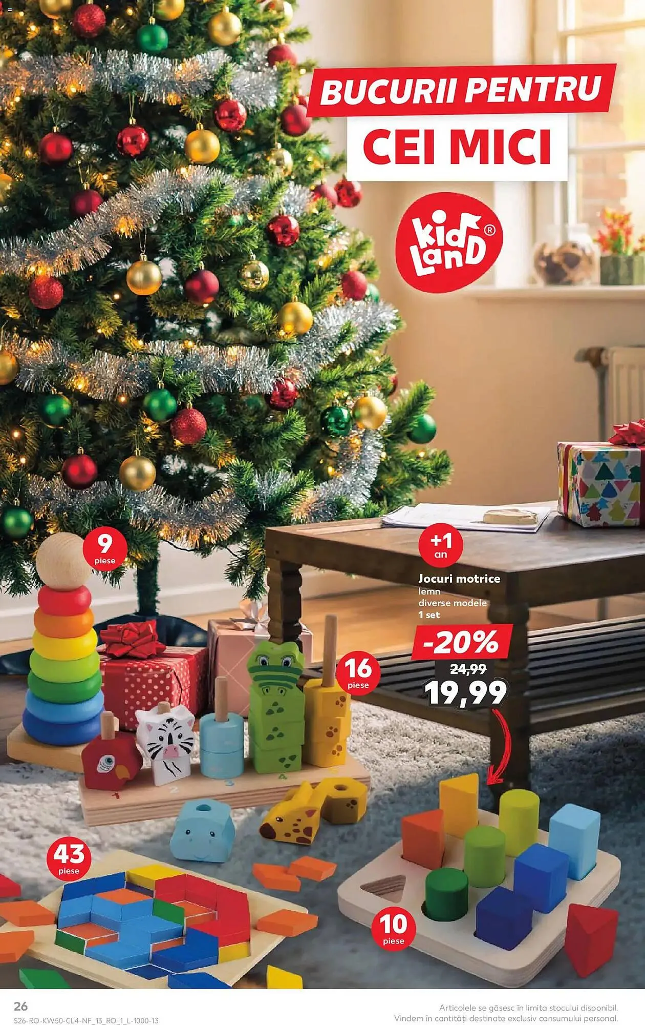 Catalog Catalog Kaufland de la 10 decembrie până la 16 decembrie 2025 - Revista Pagina 26