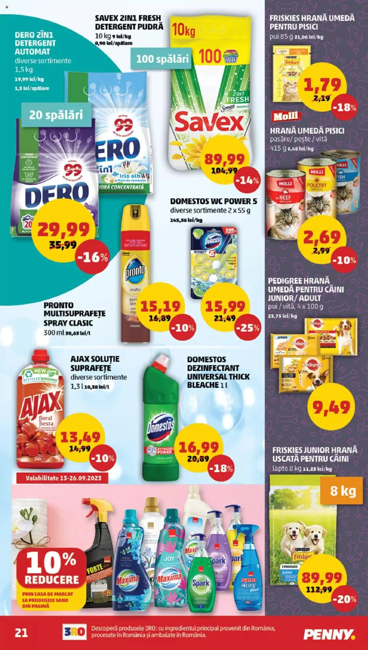 Catalog Catalog PENNY de la 20 septembrie până la 26 septembrie 2023 - Revista Pagina 21
