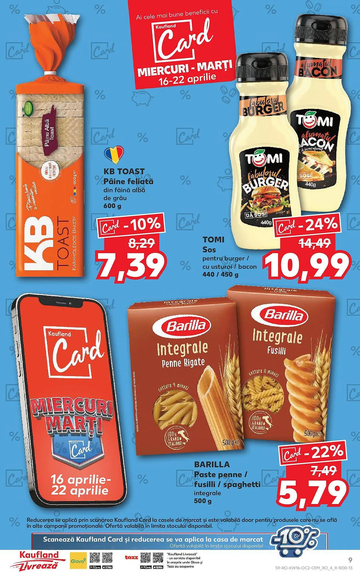 Catalog Catalog Kaufland de la 16 aprilie până la 22 aprilie 2025 - Revista Pagina 9
