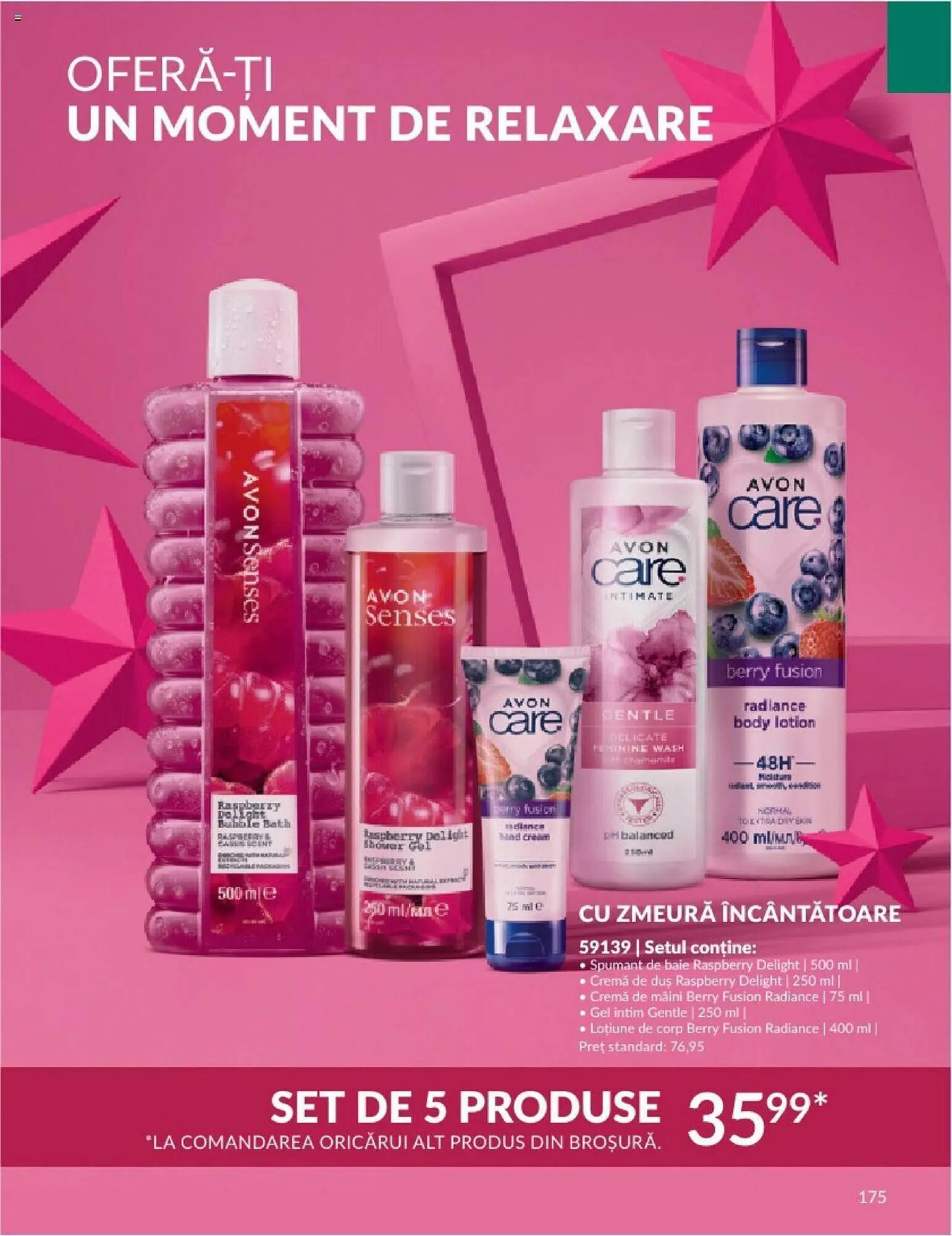 Catalog Avon catalog de la 1 octombrie până la 31 octombrie 2023 - Revista Pagina 177