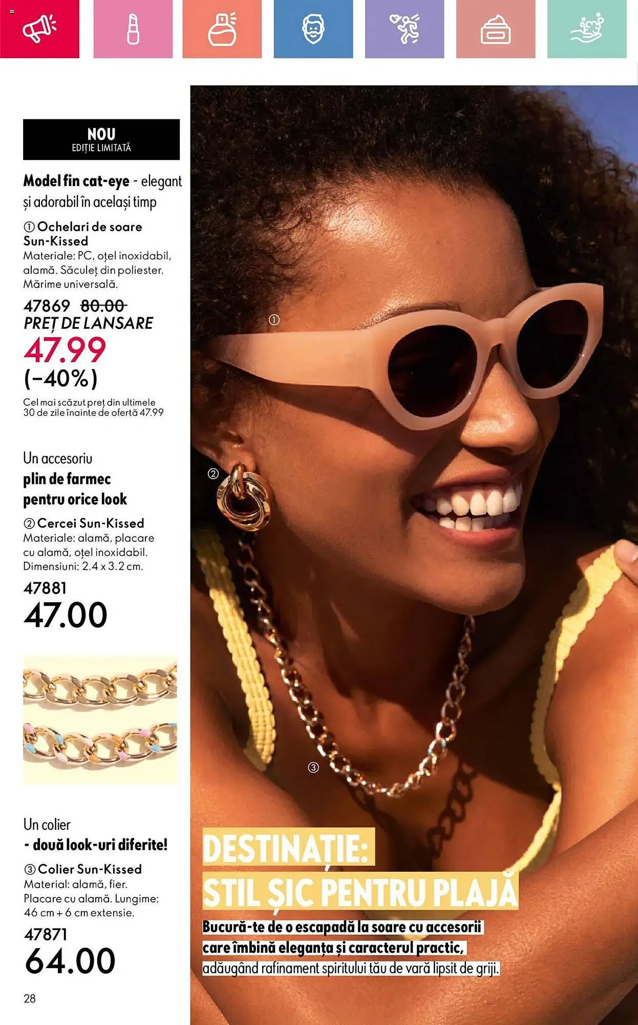 Catalog Catalog Oriflame de la 15 iunie până la 5 iulie 2025 - Revista Pagina 28