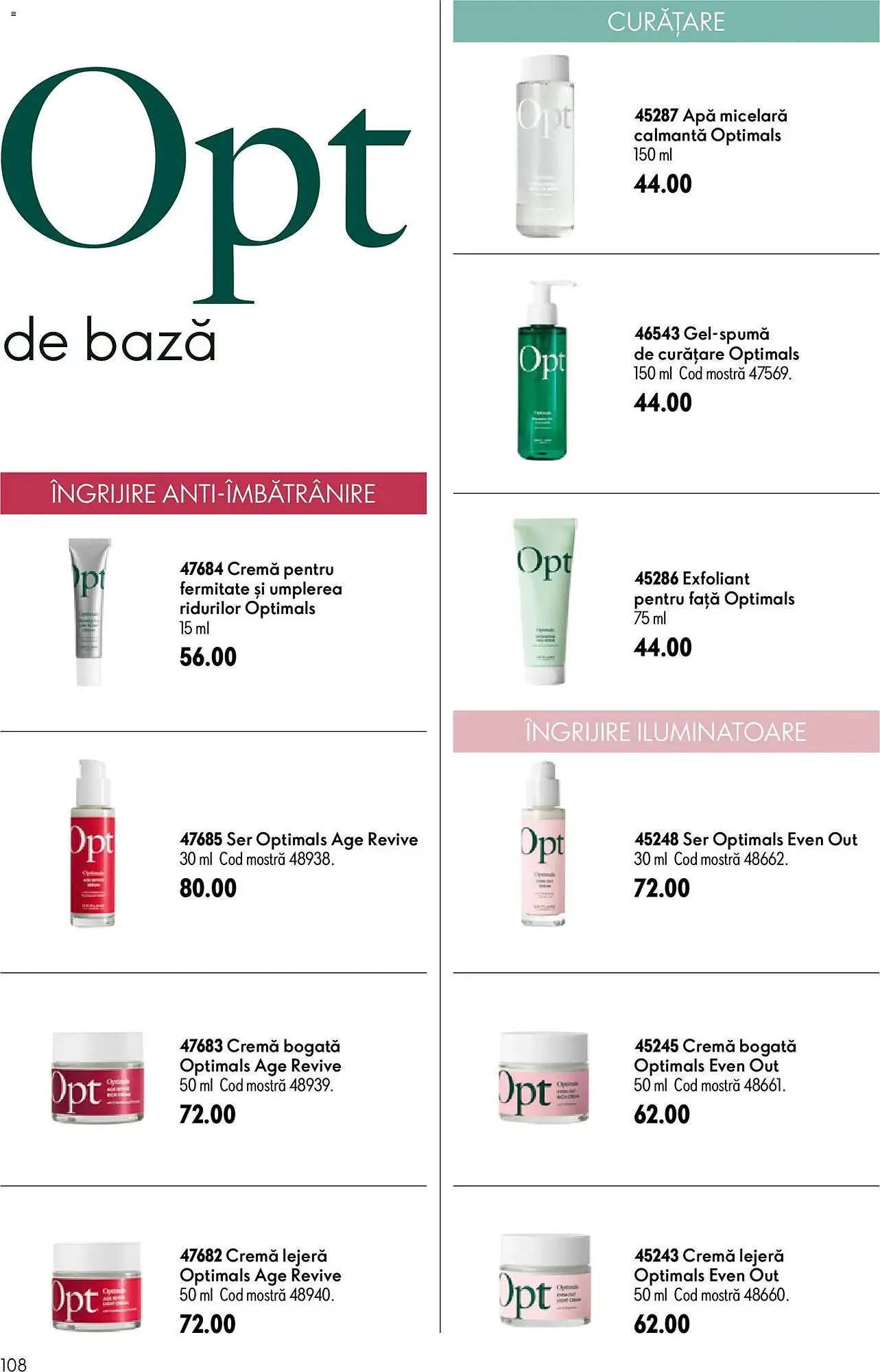 Catalog Catalog Oriflame de la 17 iunie până la 7 iulie 2026 - Revista Pagina 108
