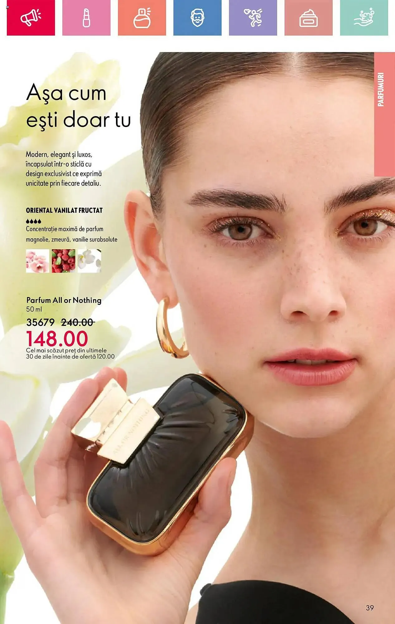 Catalog Catalog Oriflame de la 13 aprilie până la 3 mai 2025 - Revista Pagina 39