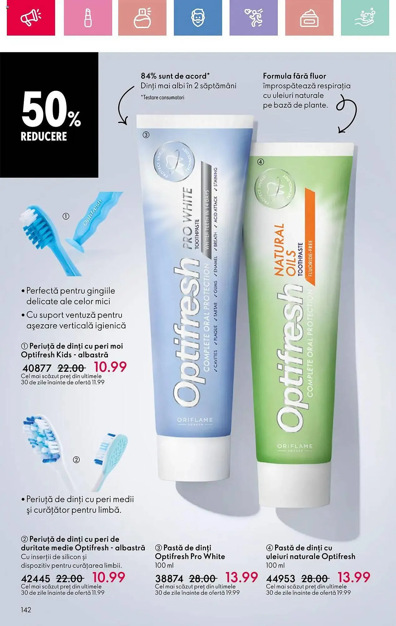 Catalog Catalog Oriflame de la 23 martie până la 12 aprilie 2025 - Revista Pagina 142