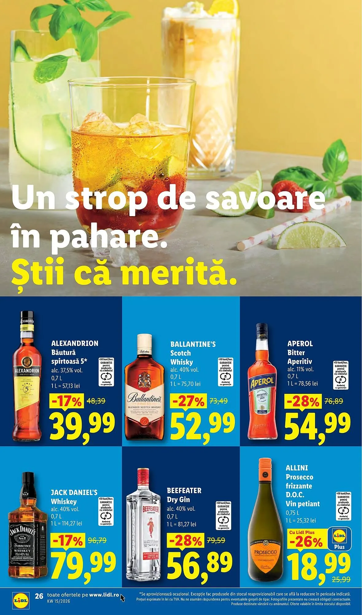 Catalog Catalog Lidl de la 6 aprilie până la 11 aprilie 2026 - Revista Pagina 26