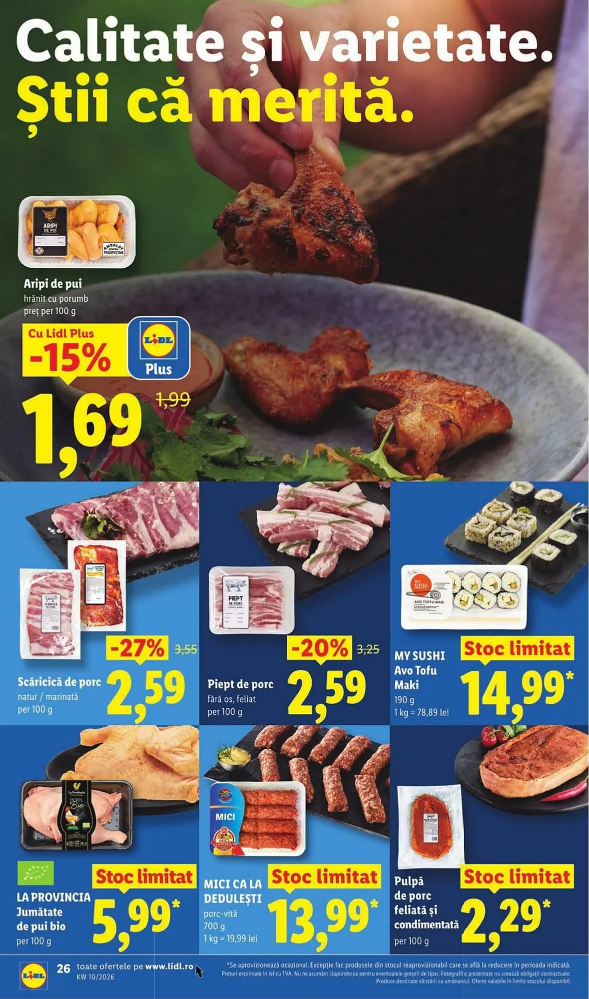 Catalog Catalog Lidl de la 2 martie până la 8 martie 2026 - Revista Pagina 26
