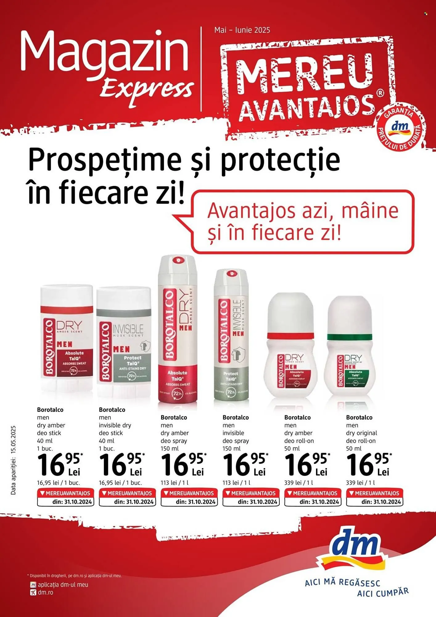 Catalog Catalog DM de la 15 mai până la 17 iunie 2025 - Revista Pagina 1