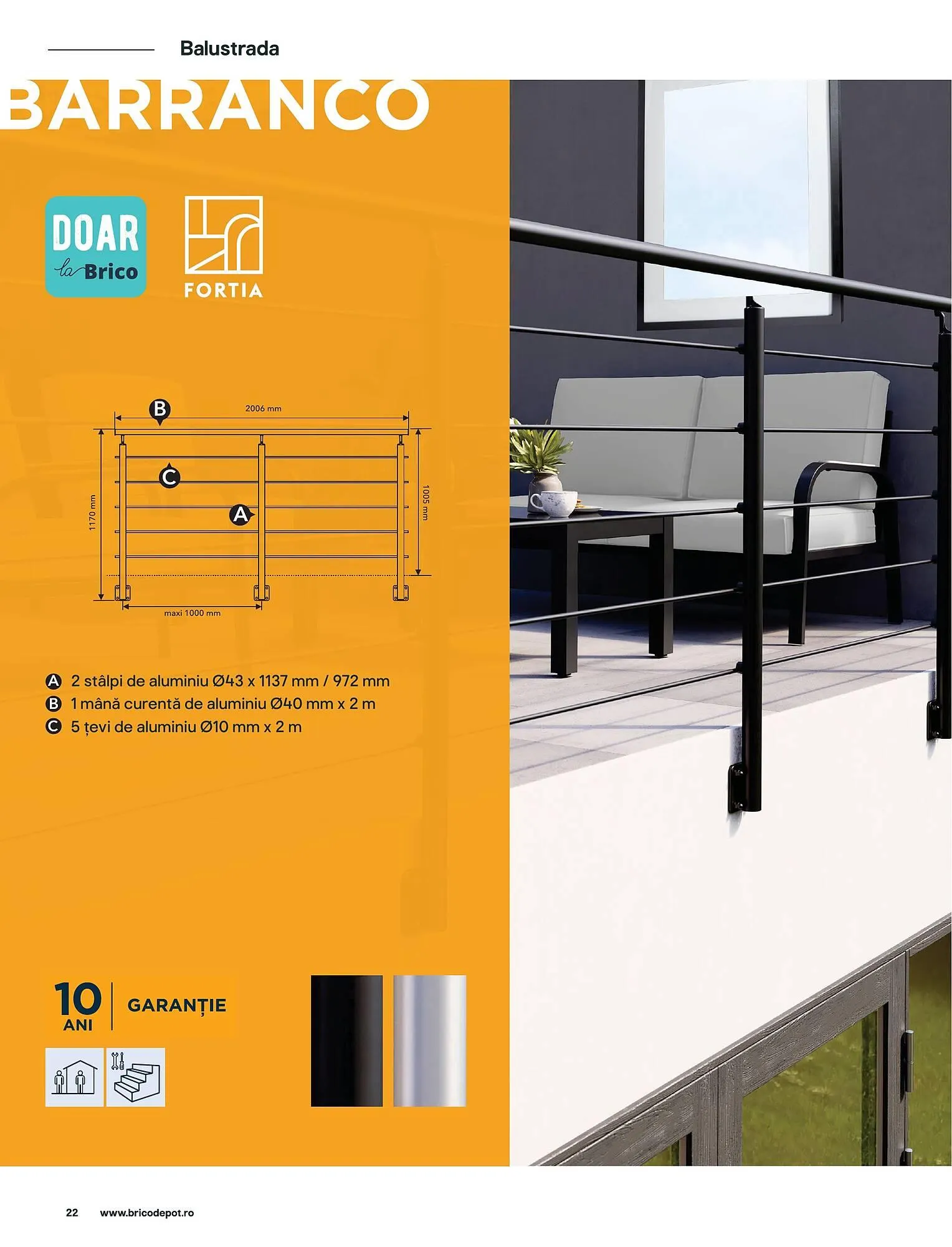 Catalog Catalog Brico Depôt de la 13 iunie până la 7 februarie 2026 - Revista Pagina 22