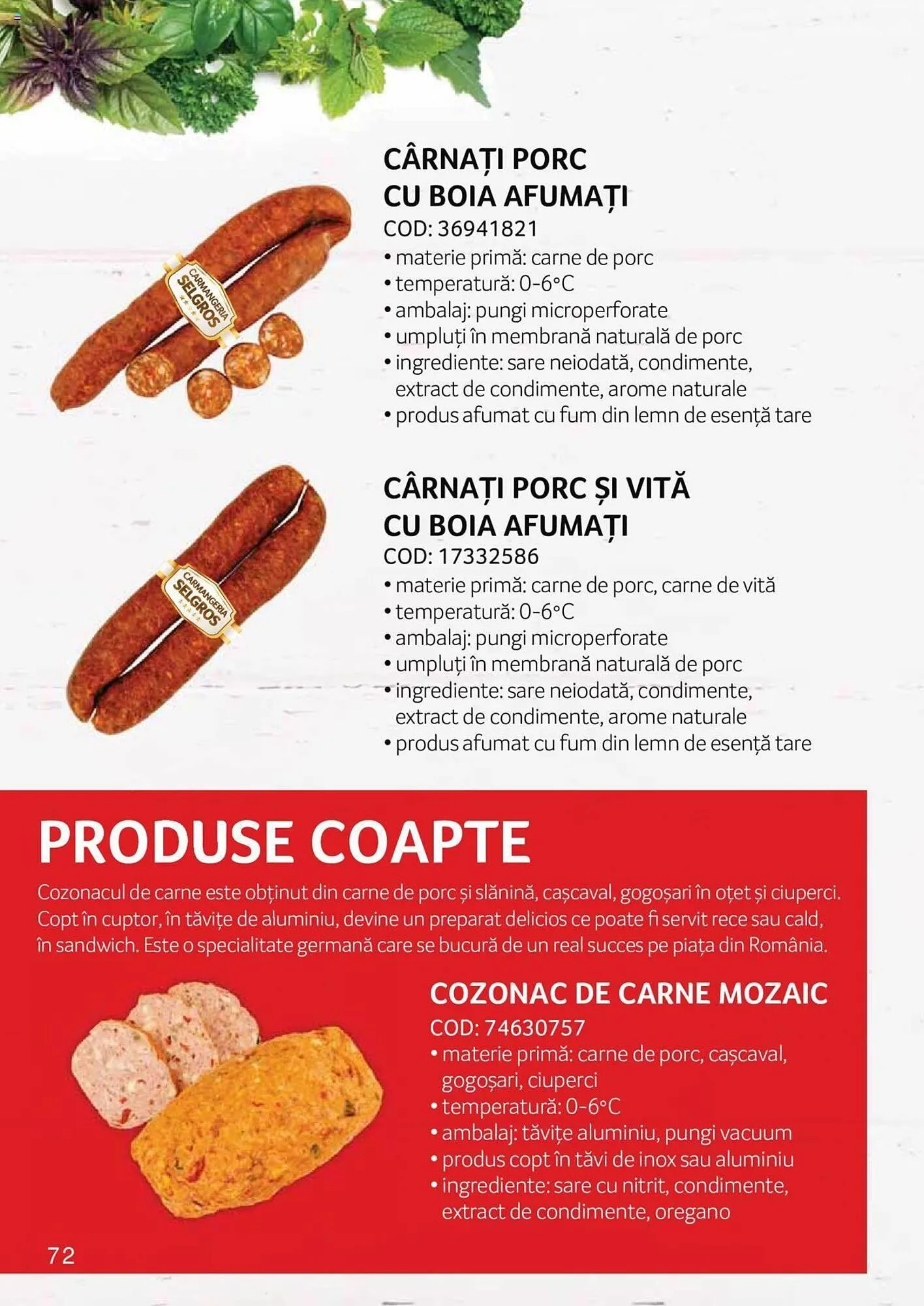 Catalog Selgros catalog de la 27 aprilie până la 31 decembrie 2023 - Revista Pagina 72