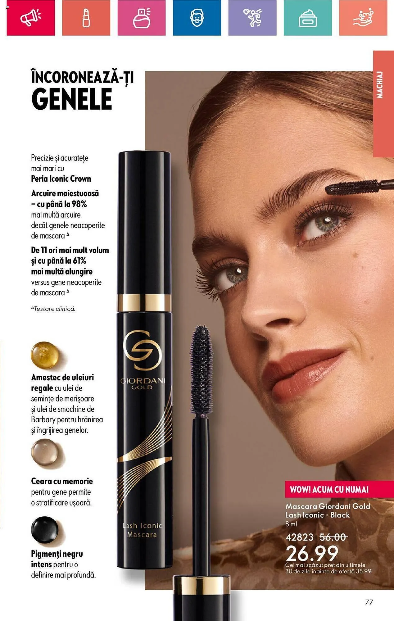 Catalog Oriflame catalog de la 28 mai până la 17 iunie 2024 - Revista Pagina 77
