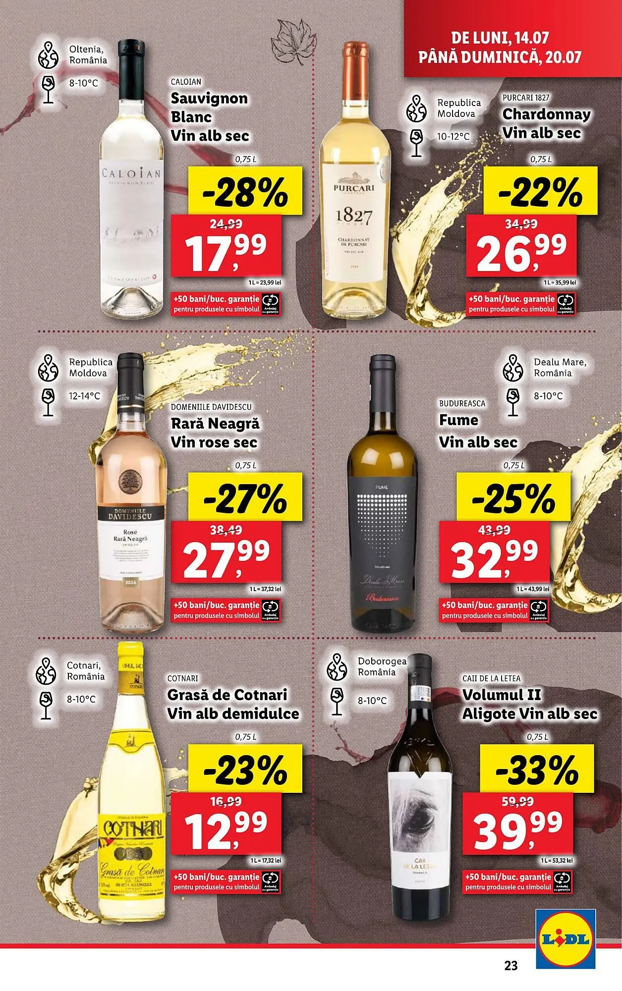 Catalog Catalog Lidl de la 14 iulie până la 20 iulie 2025 - Revista Pagina 23